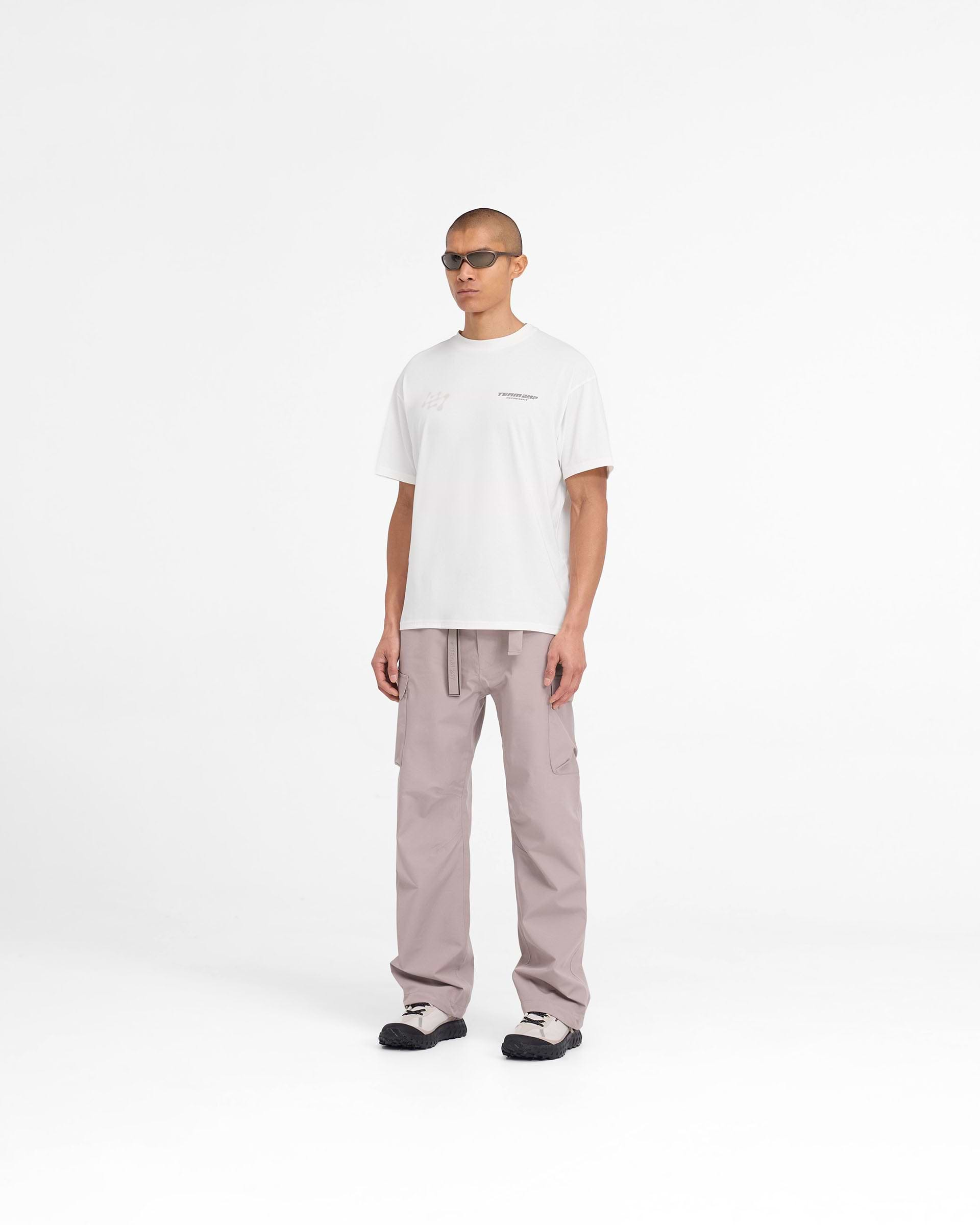 247 Future Terrains Oversized T-Shirt - Flat White