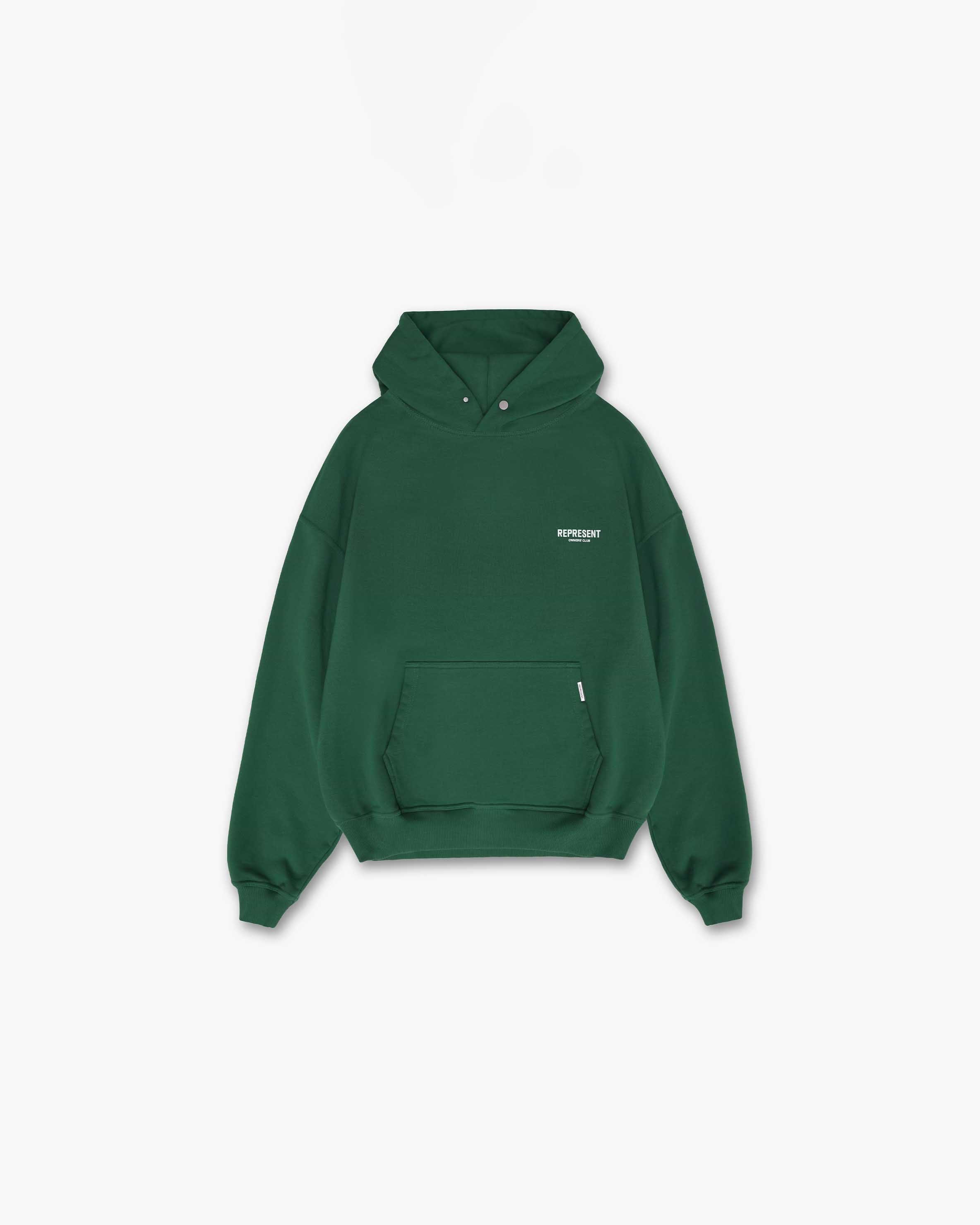 Represent Owners Club Hoodie - Racing Green | REPRESENT