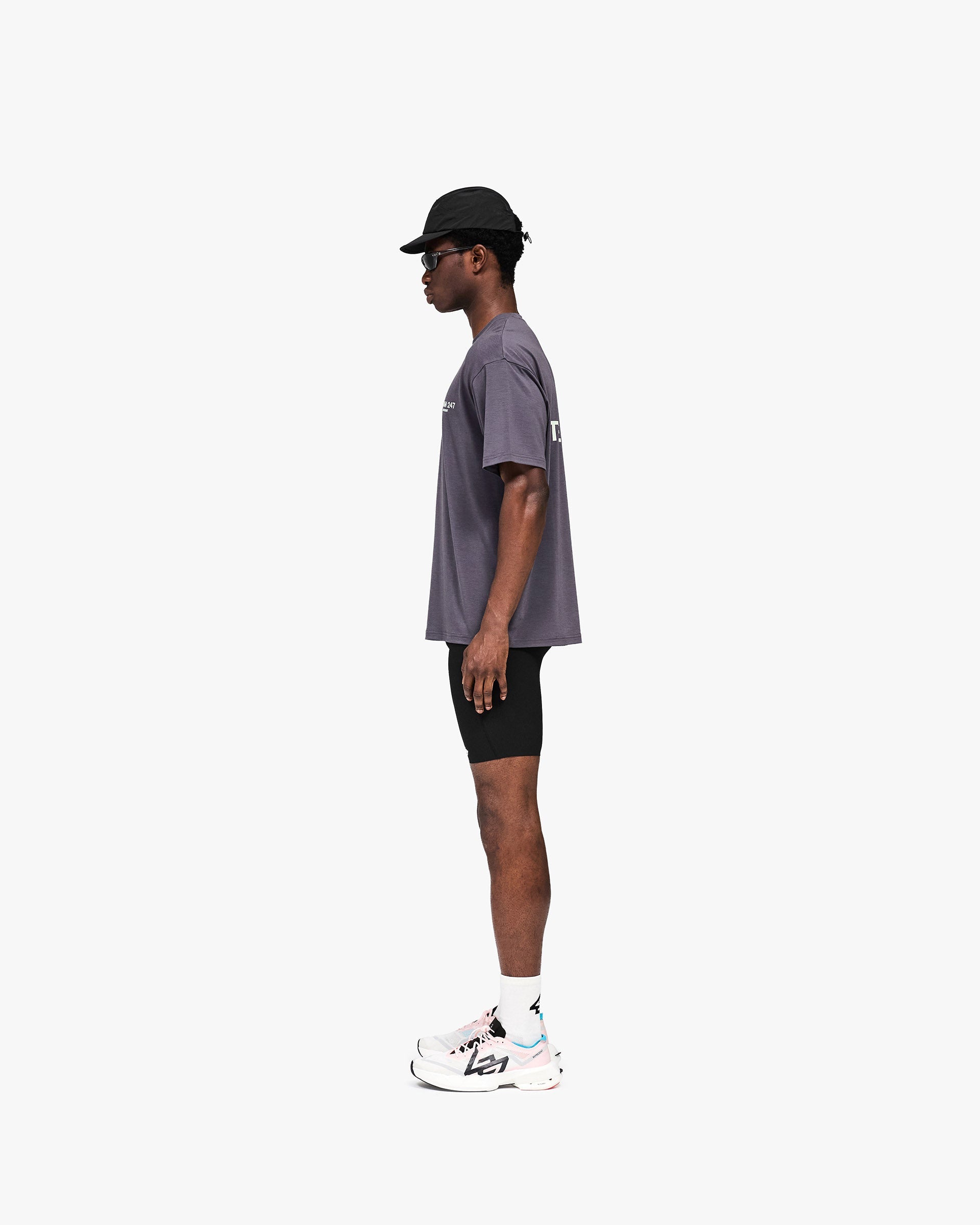 247 Team Oversized T-Shirt - Graphene