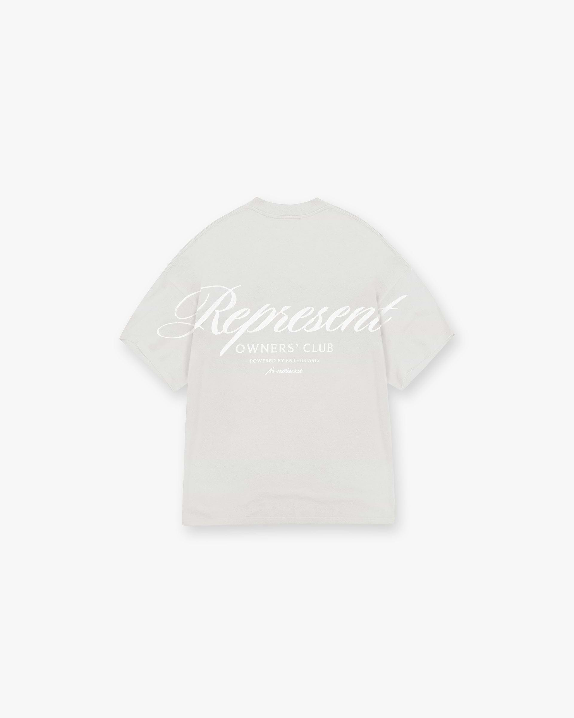 Represent X Ounass Owners Club Script T-Shirt - Rock