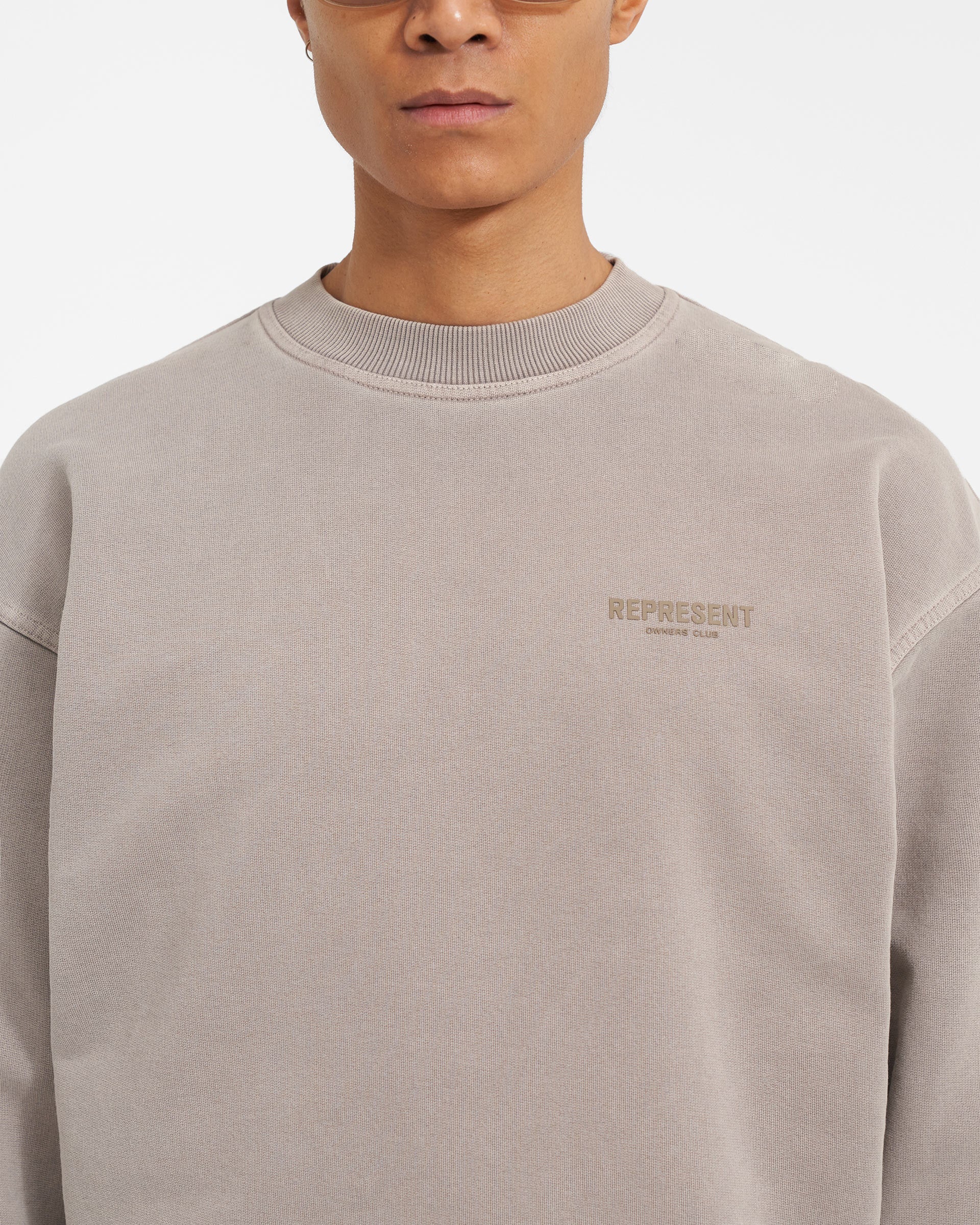 Represent Owners Club Sweater - Mushroom