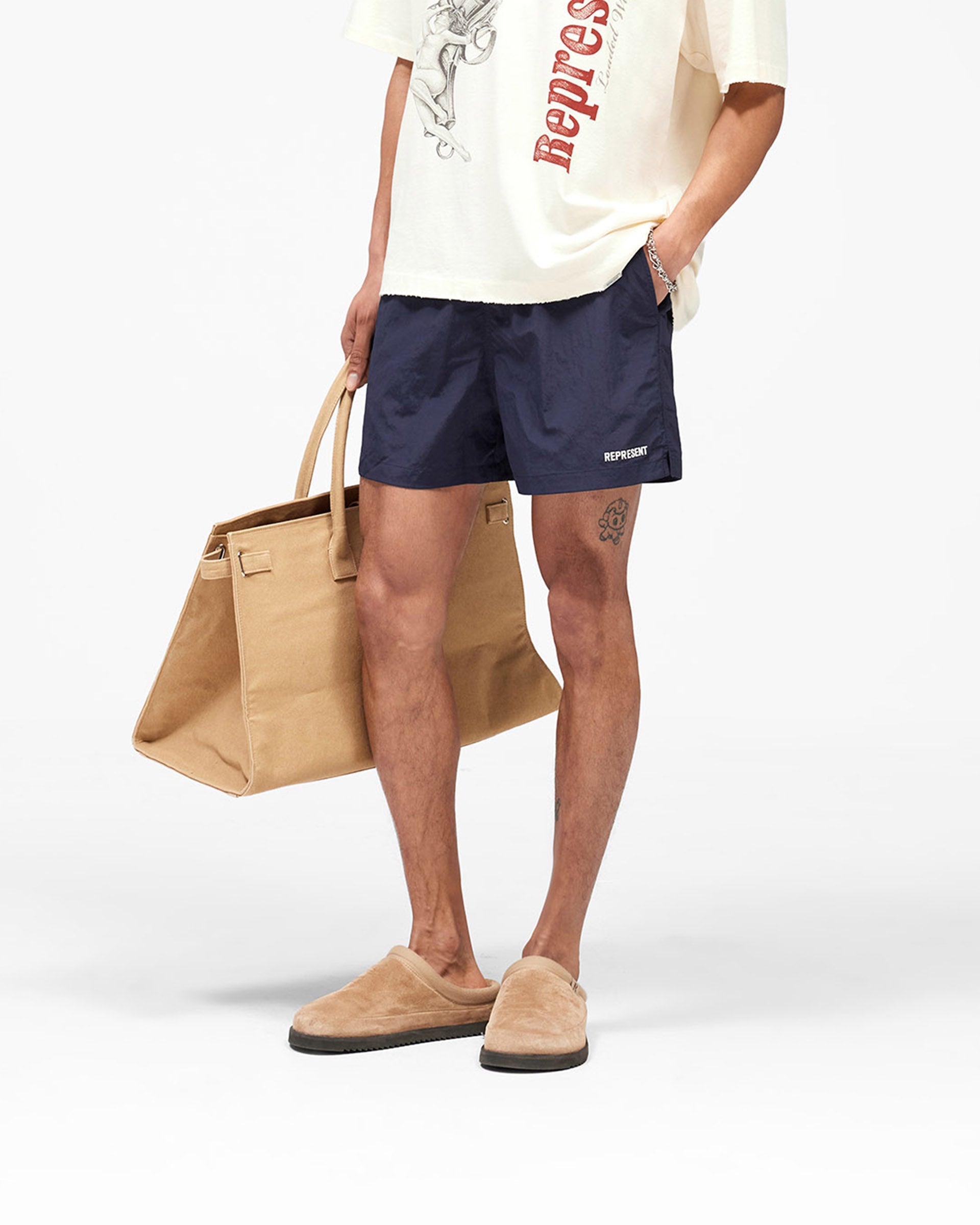 Represent Swim Short - Navy