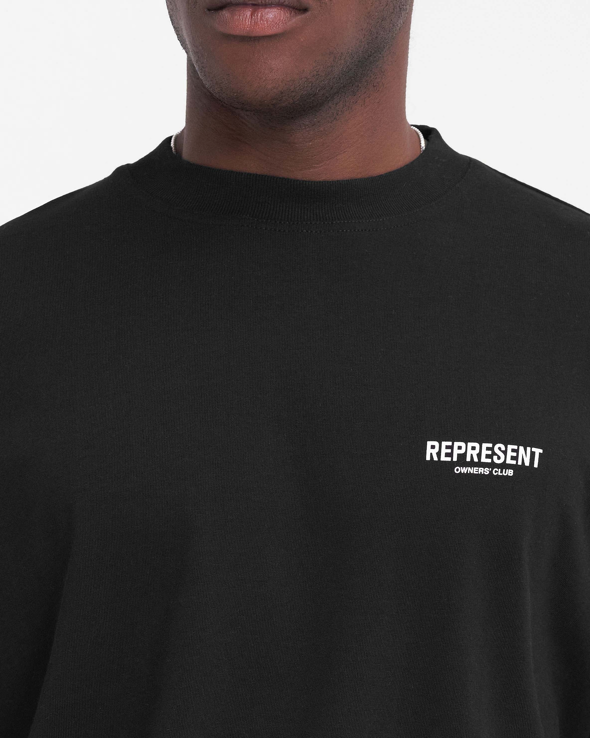 Represent Owners Club Long Sleeve T-Shirt - Black