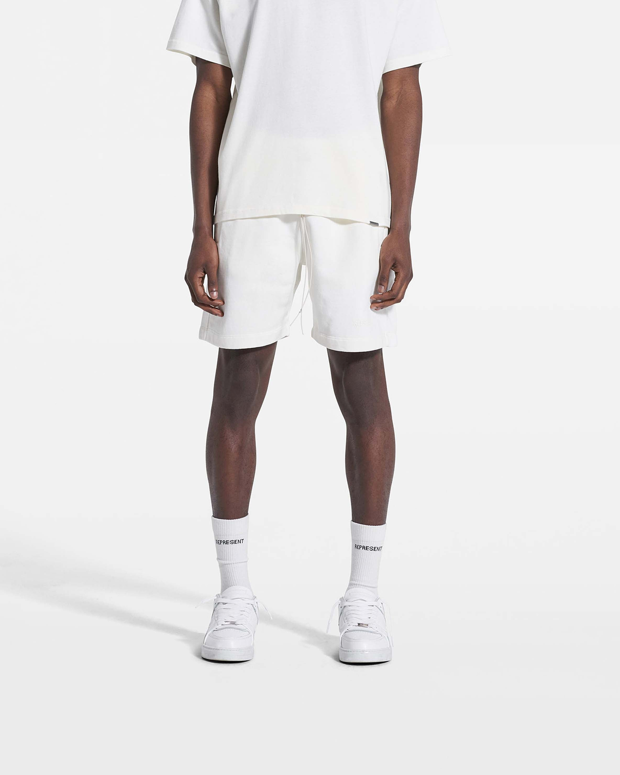 Blank Shorts | Flat White Shorts BLANKS | Represent Clo