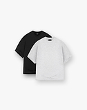 2 x Initial Boxy T-Shirt