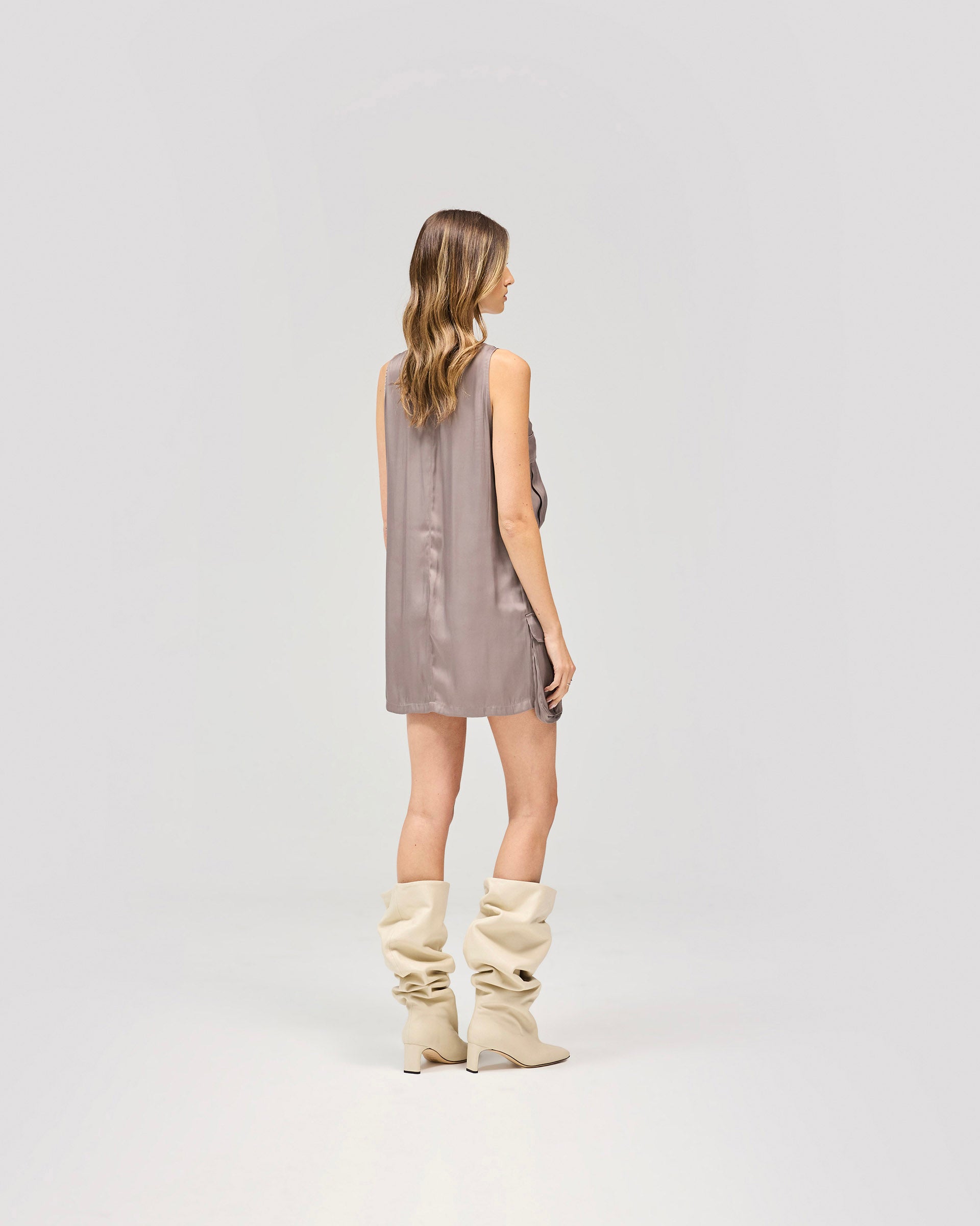 Adrenaline Mini Dress - Chocolate