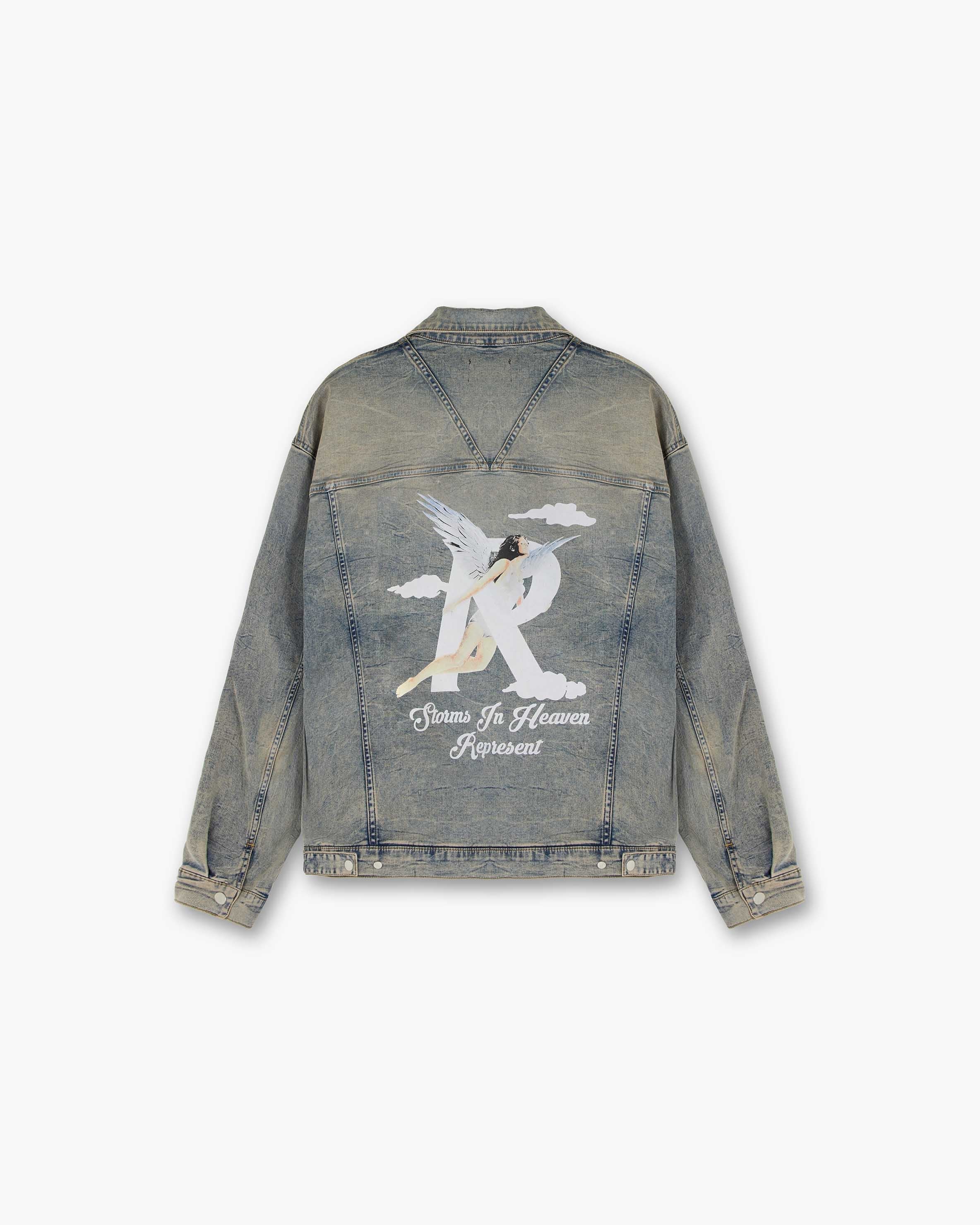 Storms in Heaven Jacket - Blue Cream