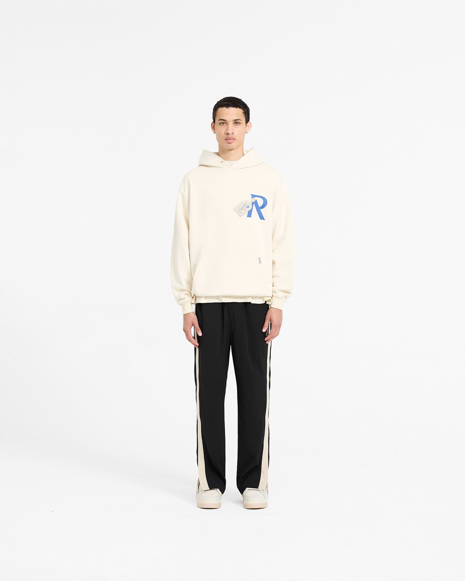 Luggage Tag Hoodie - Antique White