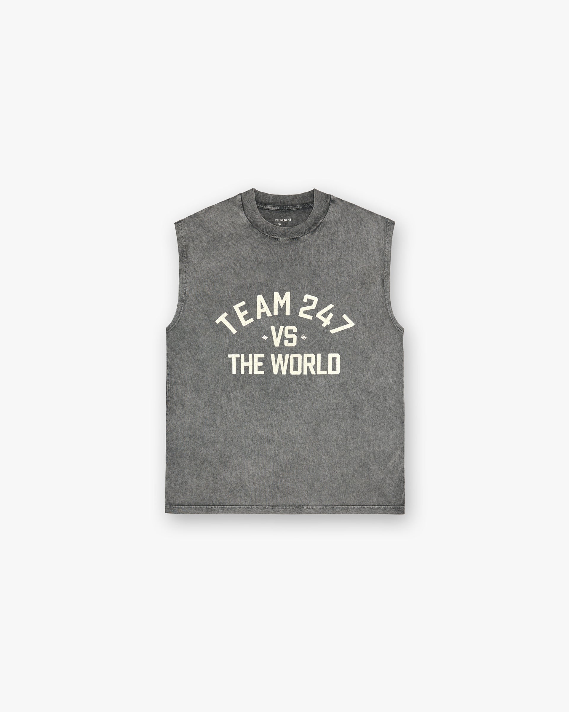 247 Vs The World Tank - Pewter