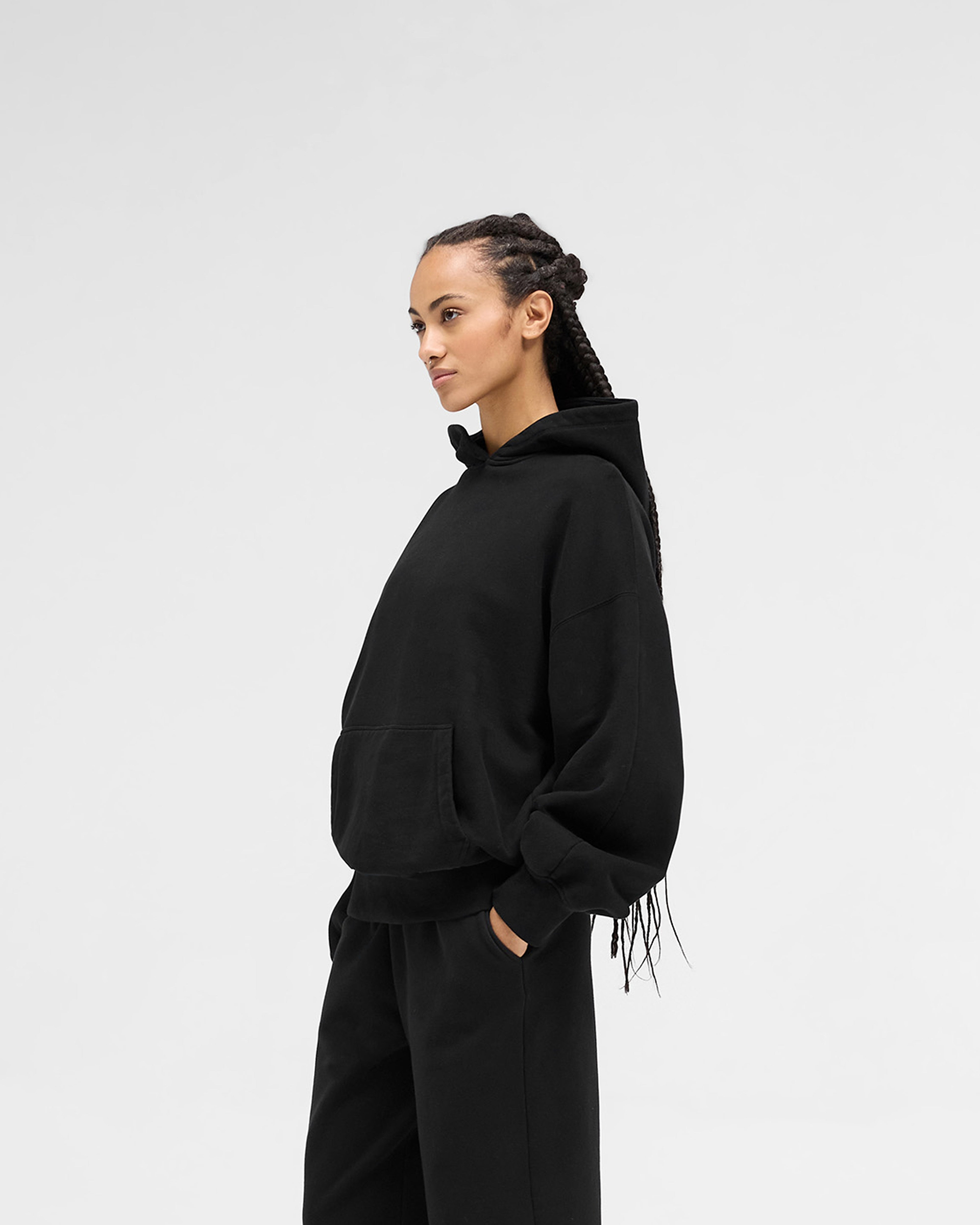 Owners Club Boyfriend Hoodie - Jet Black