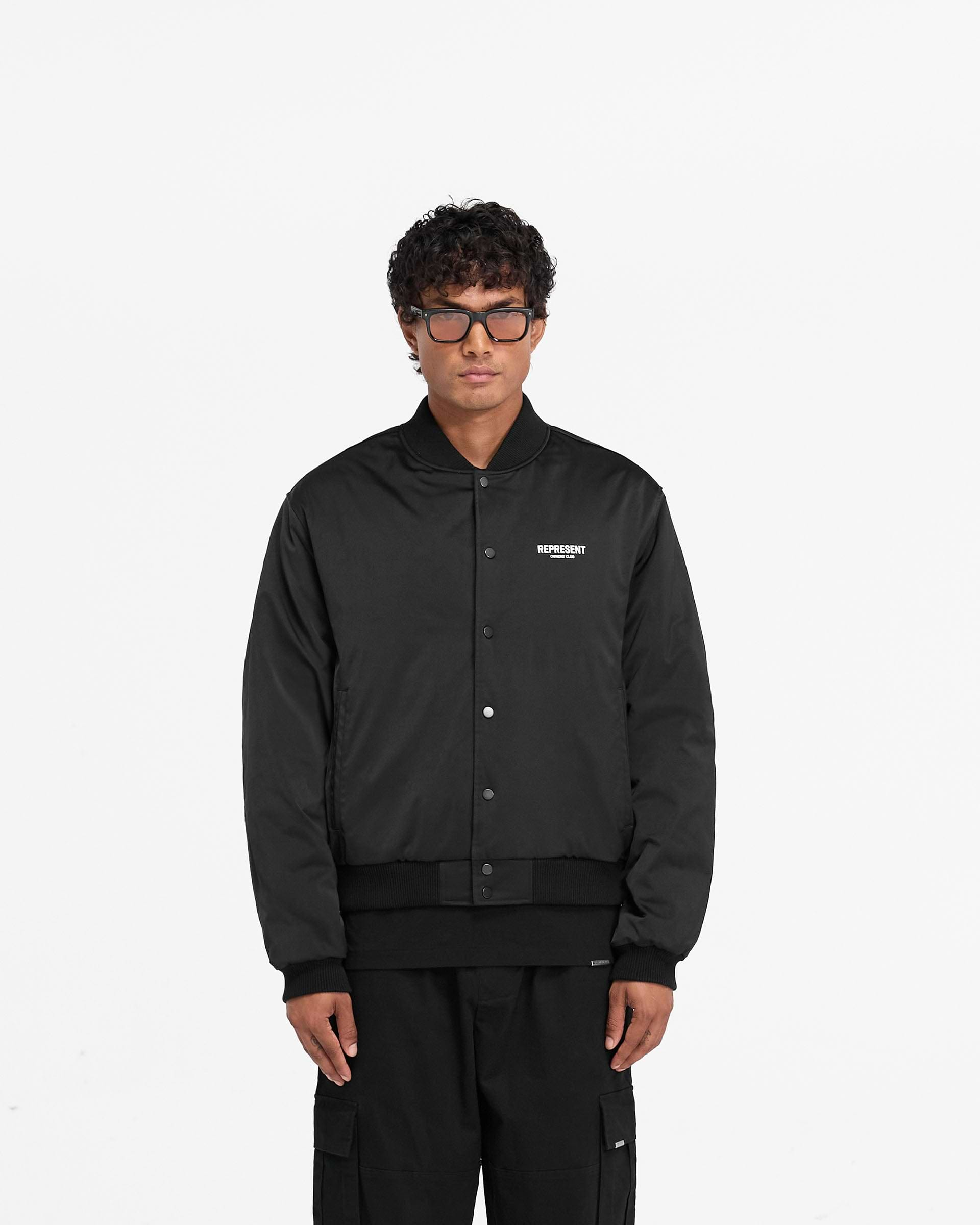 Represent Owners Club Souvenir Jacket - Black