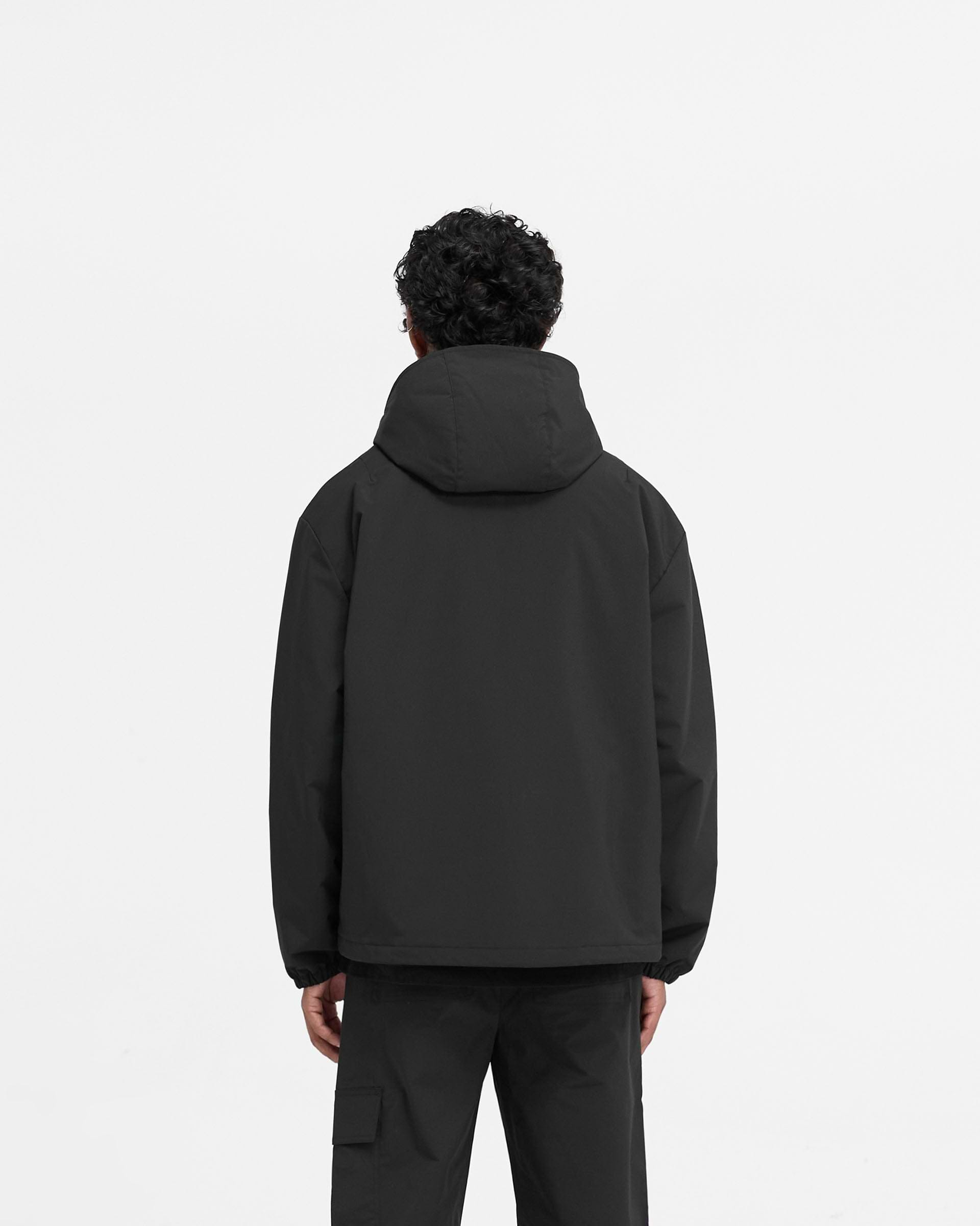 Represent Owners Club Hooded Coach Jacket - Black