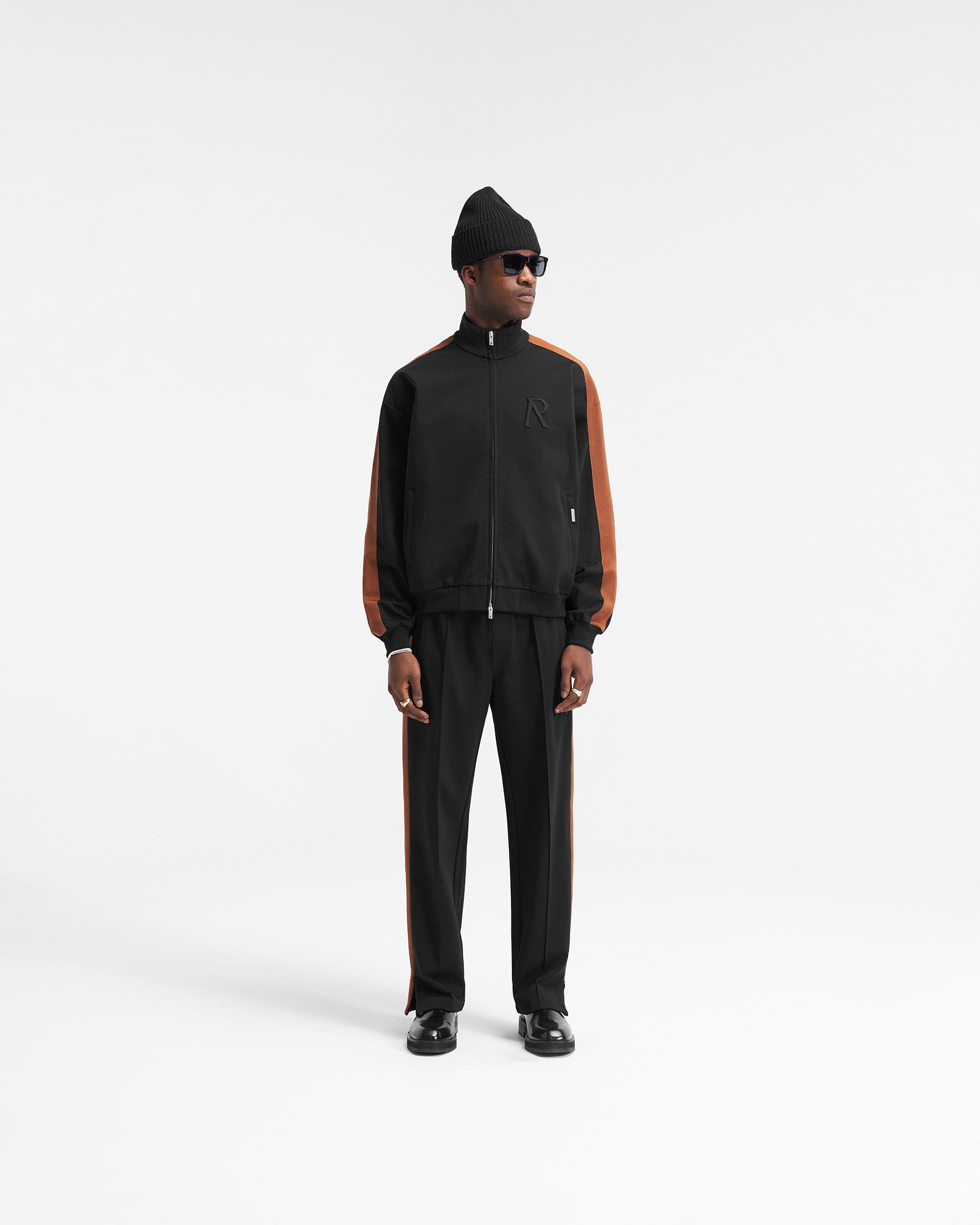 Initial Tracksuit Pant - Black