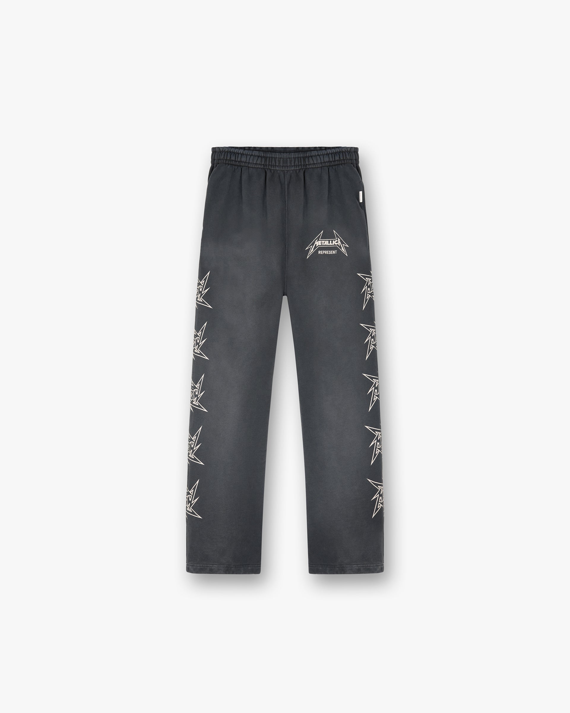 Metallica Local Crew Sweatpant -| Stained Black | REPRESENT
