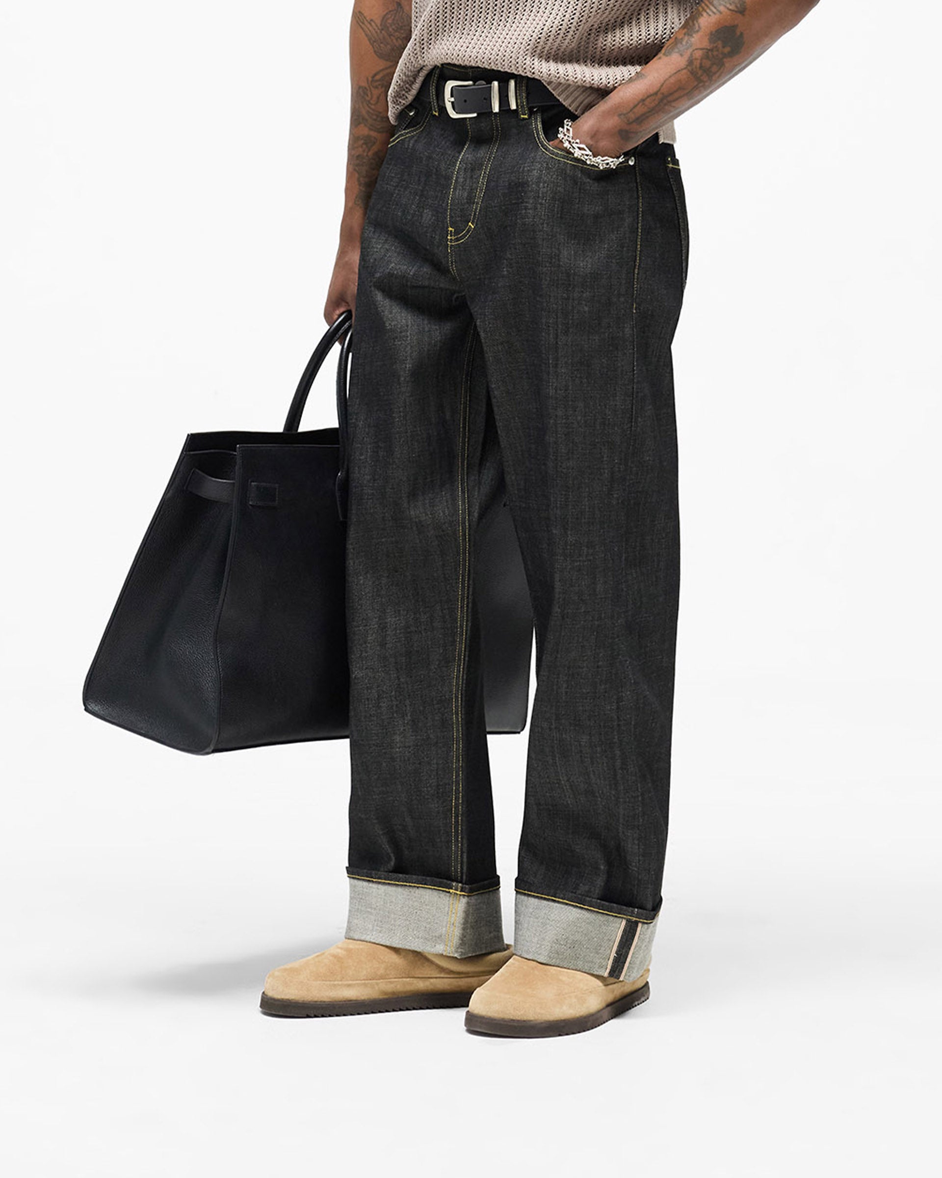 Selvedge Denim - Midnight Black