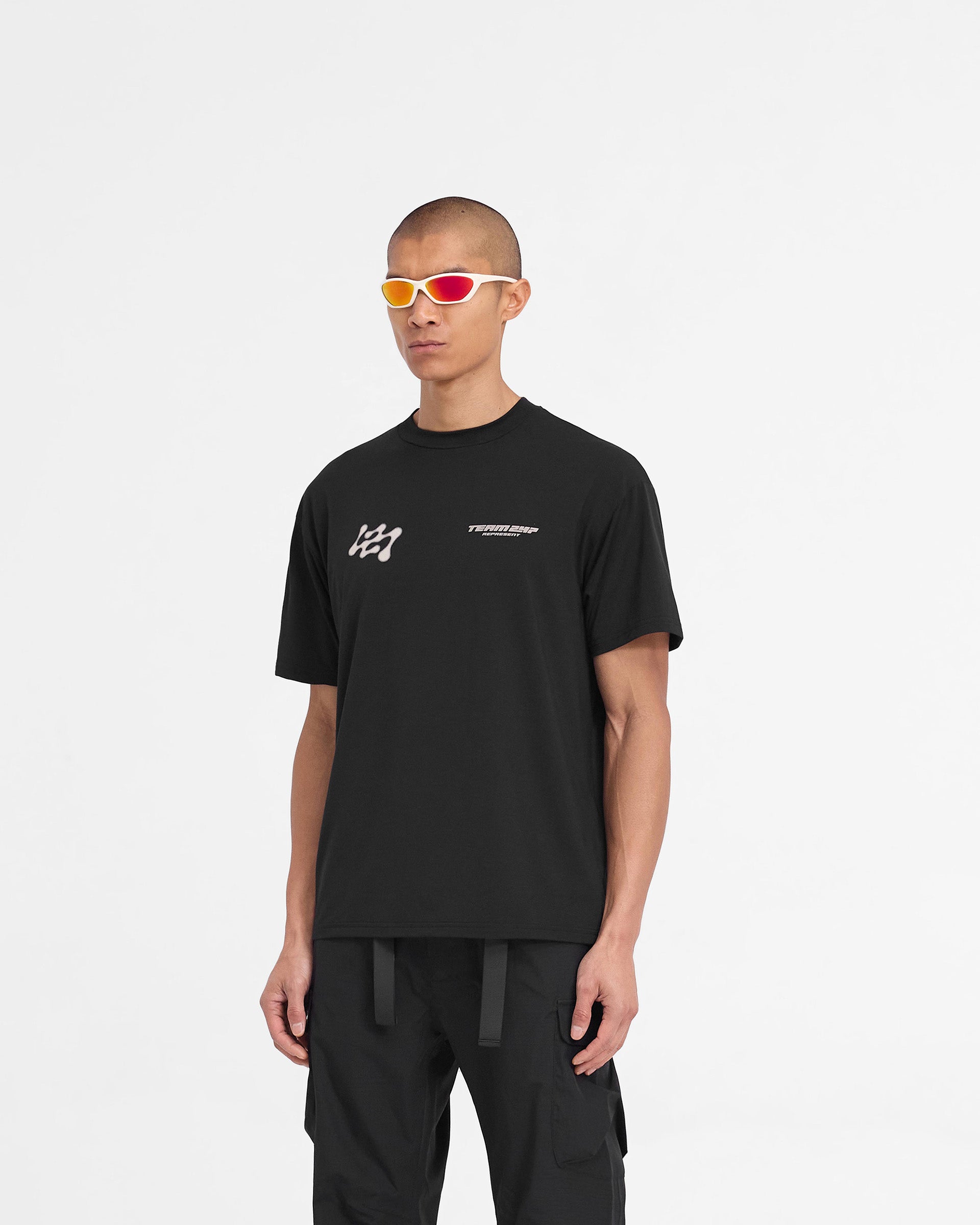 247 Future Terrains Oversized T-Shirt - Black