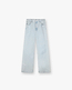 Mid Rise Wide Leg Jean