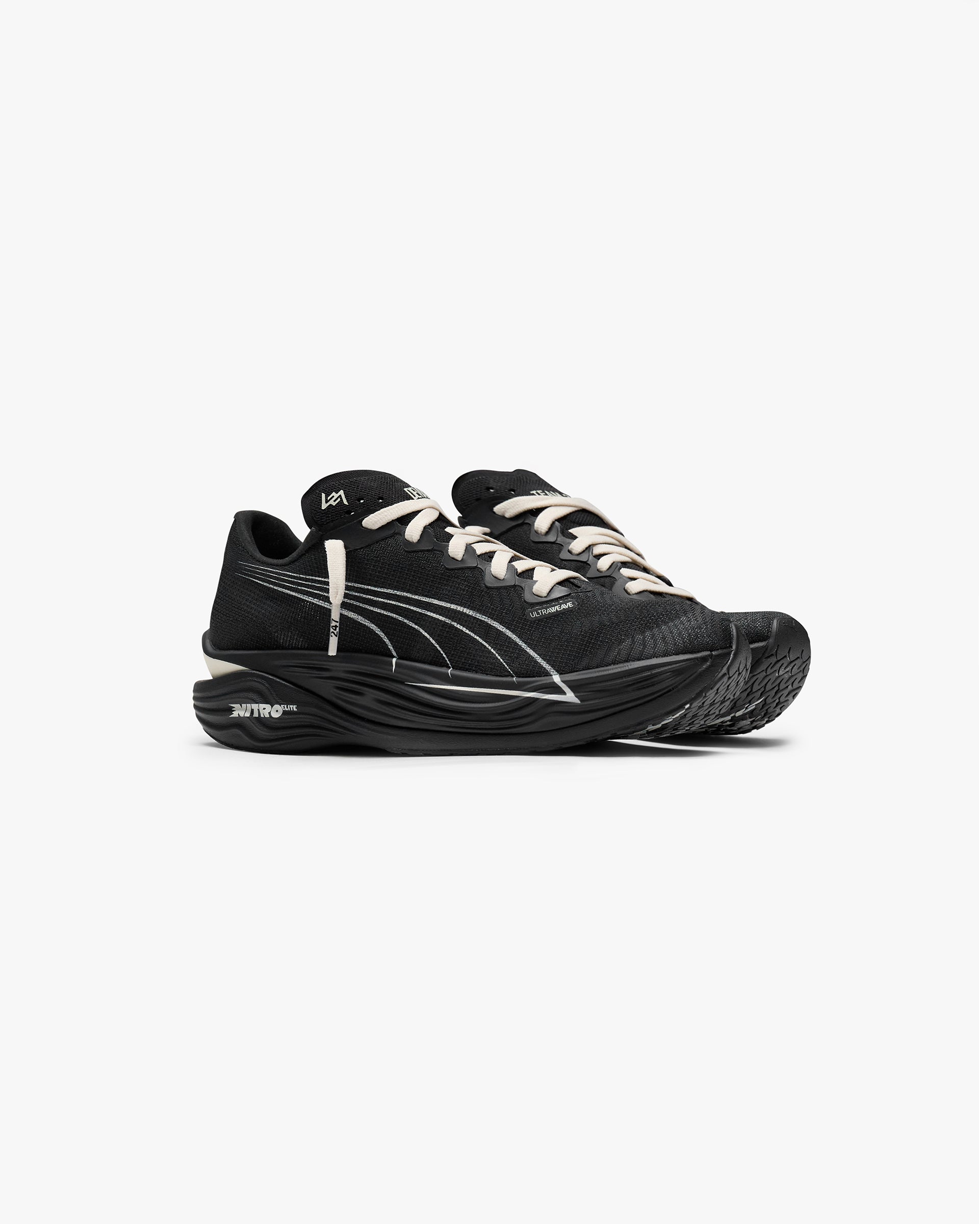 Women's 247 Puma Deviate Nitro 3 Elite | Black Alpine Snow | REPRESENT