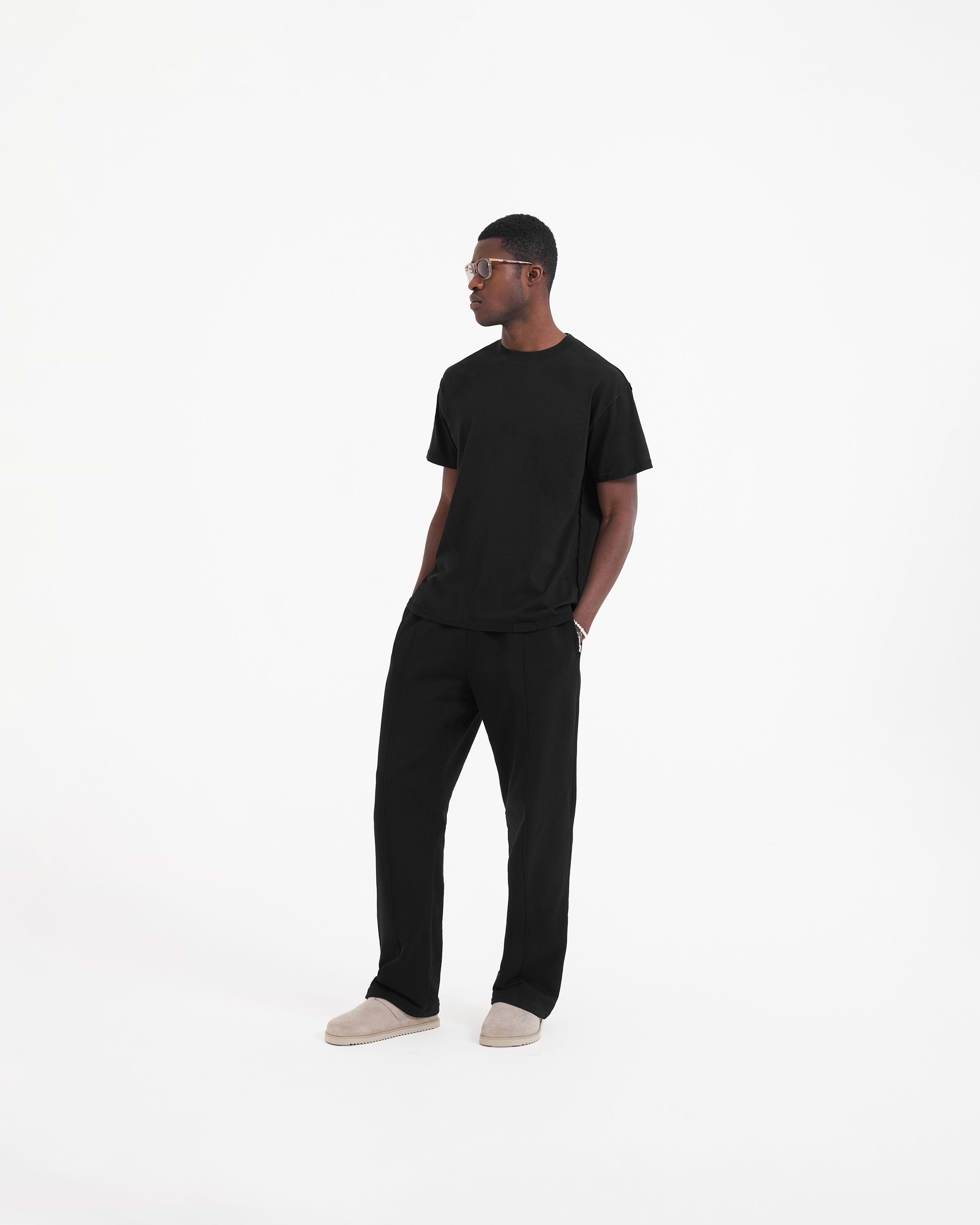 Initial T-Shirt - Jet Black