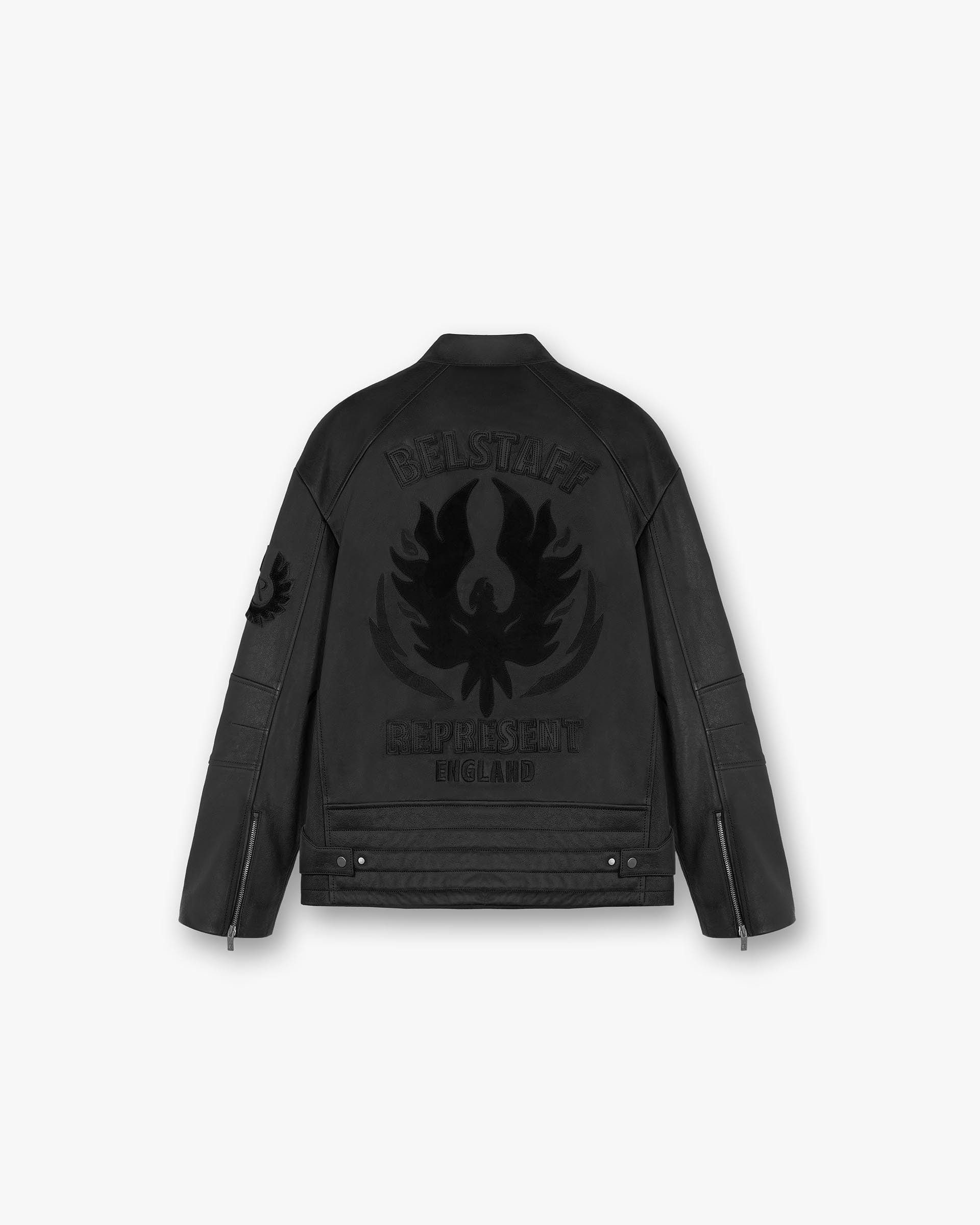 Represent X Belstaff Race Jacket | Black | REPRESENT