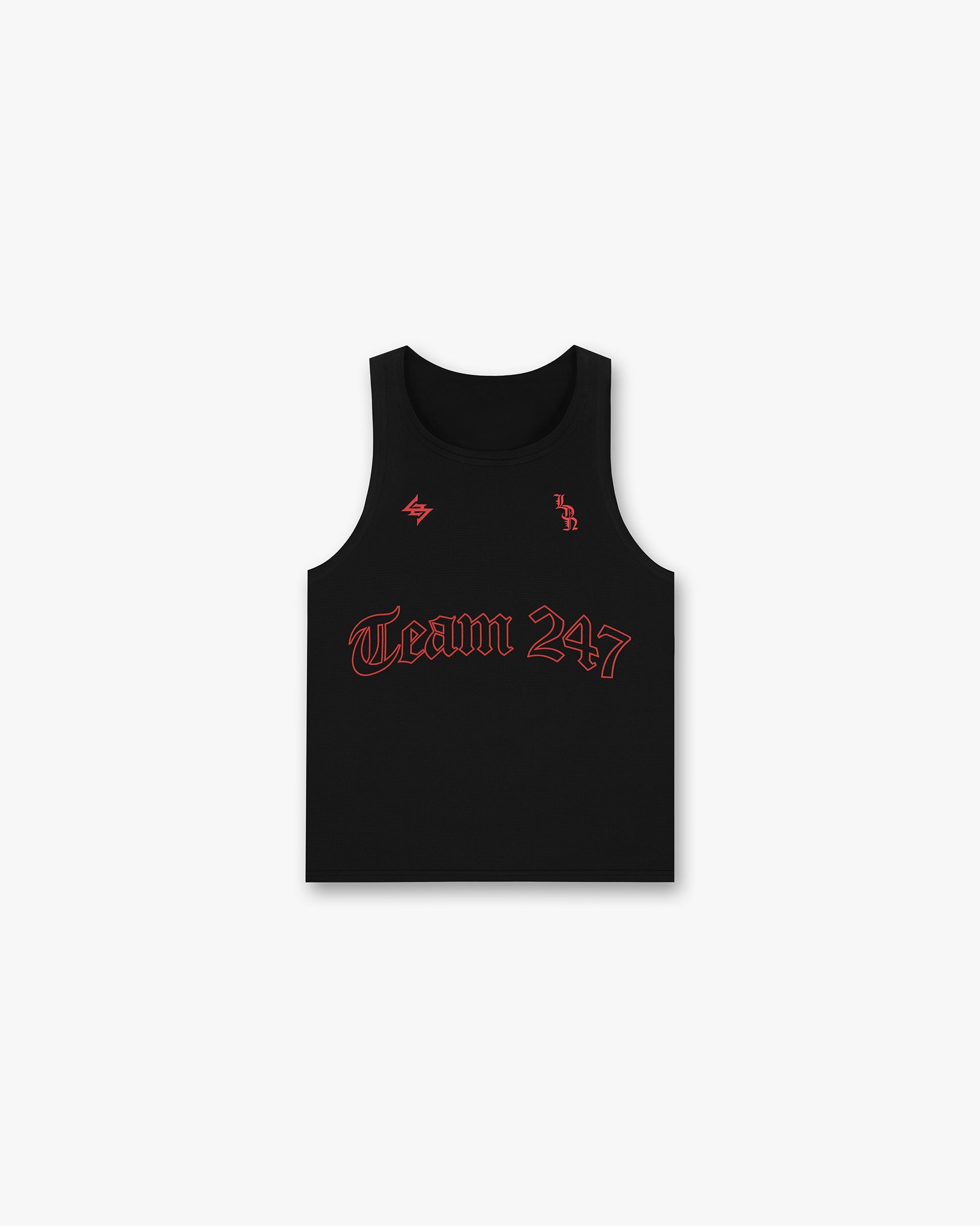 247 London Singlet - Black