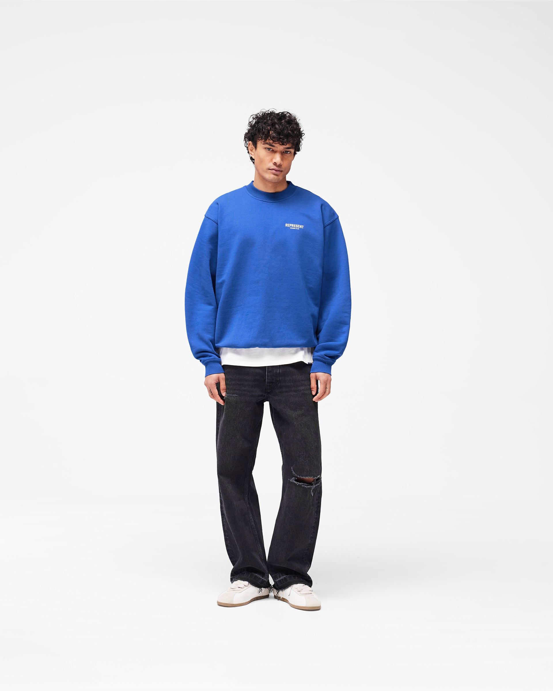 Represent Owners Club Sweater - Cobalt