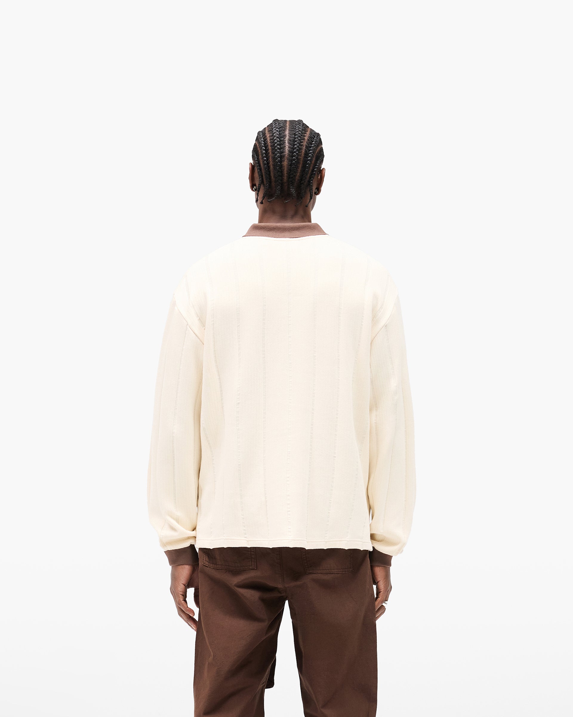 Retro Football Long Sleeve T-Shirt - Shell | REPRESENT