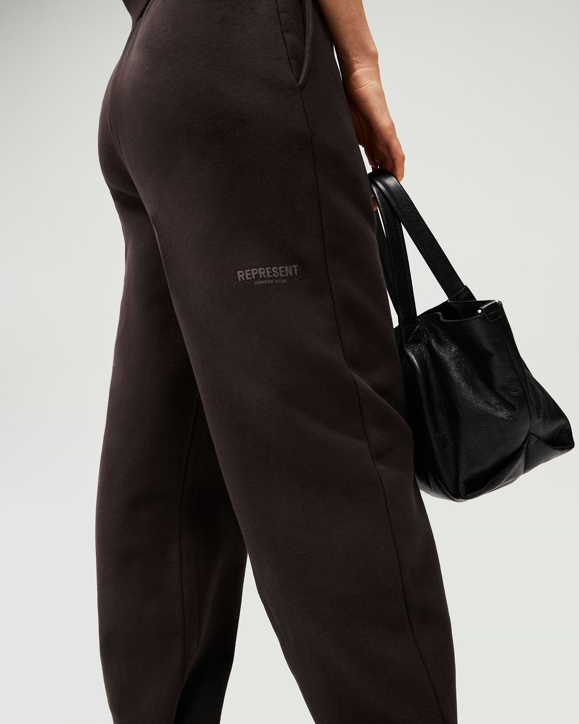 Owners Club Track Pant - Black Coffee