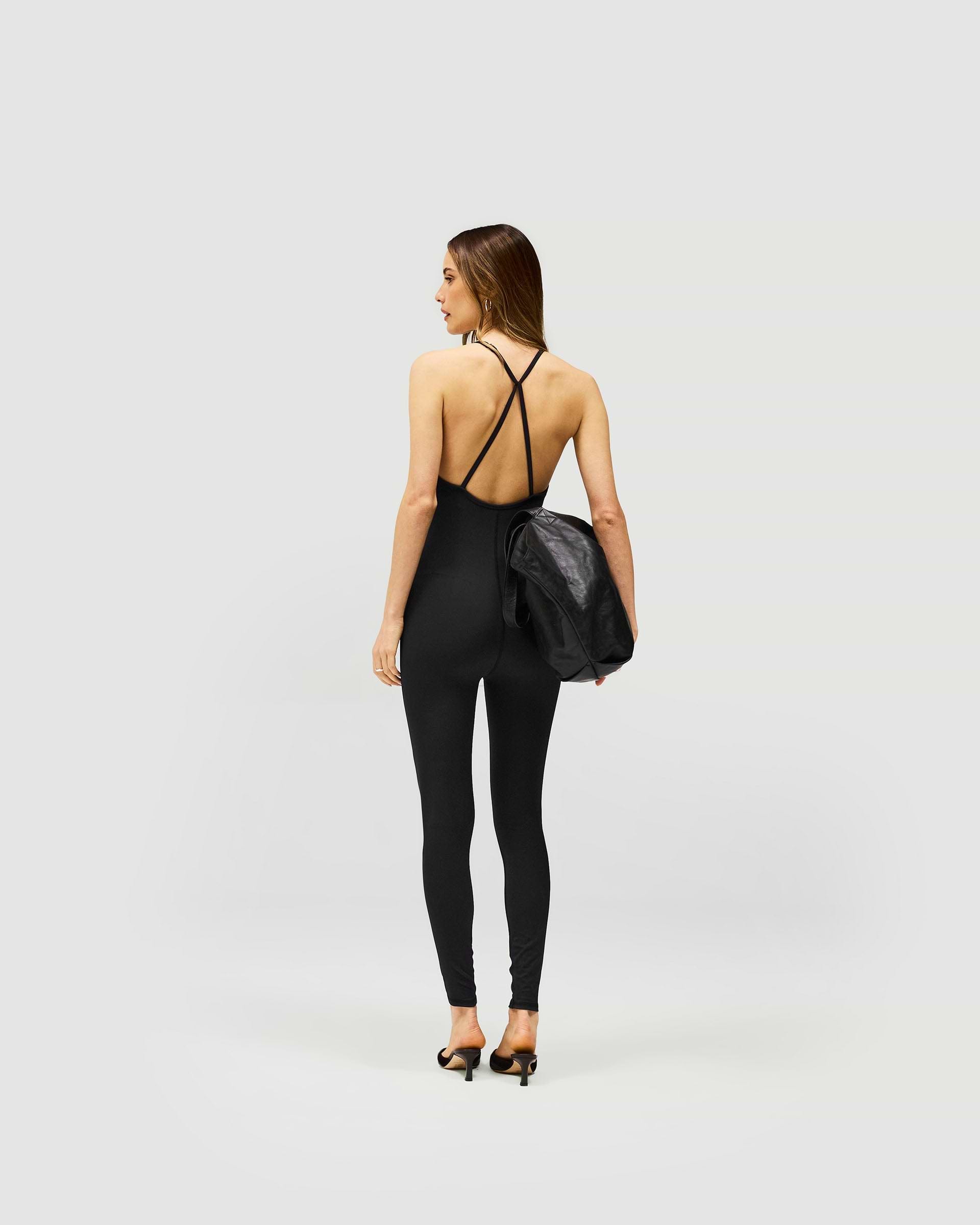 Owners Club Unitard - Jet Black