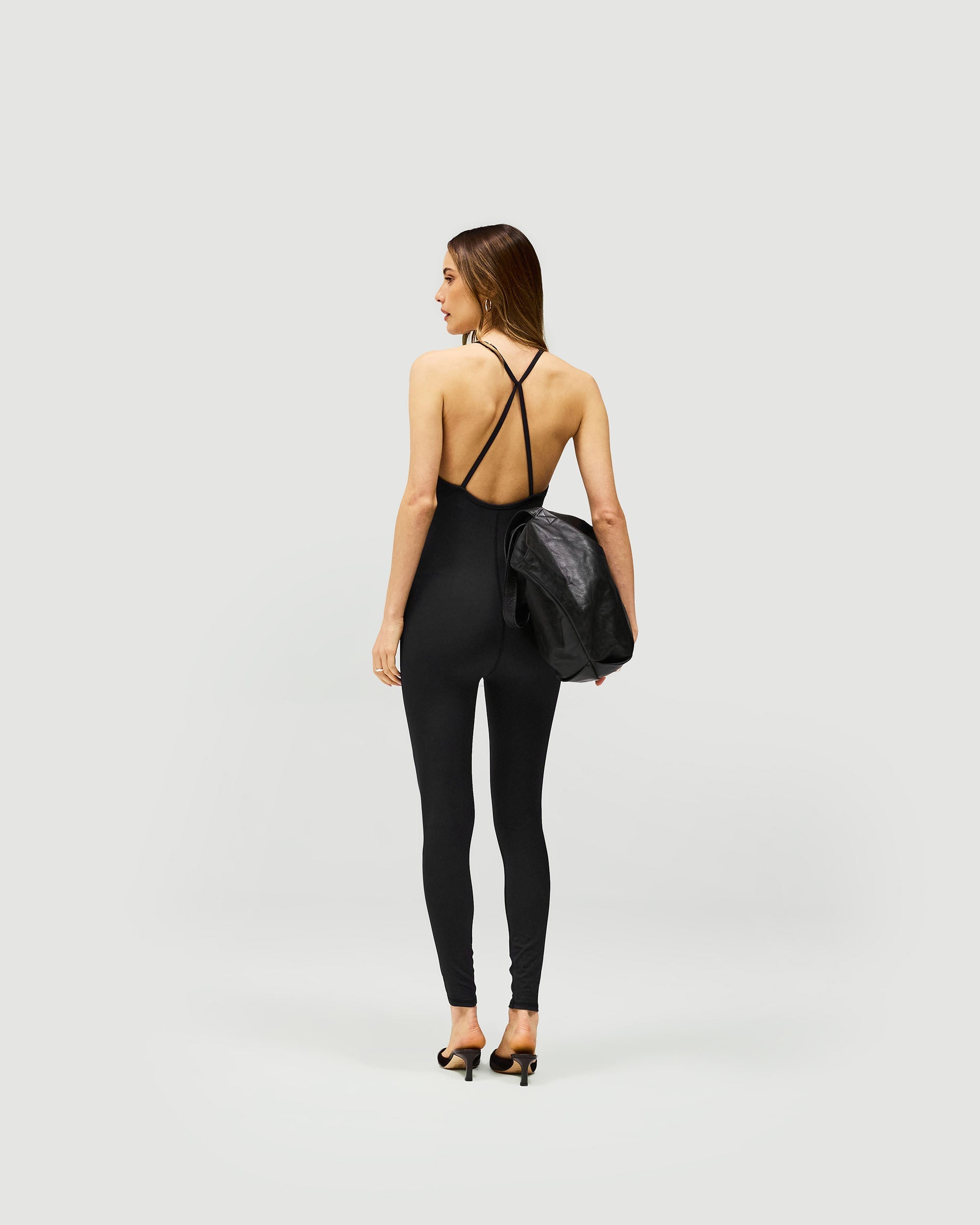 Owners Club Unitard - Jet Black