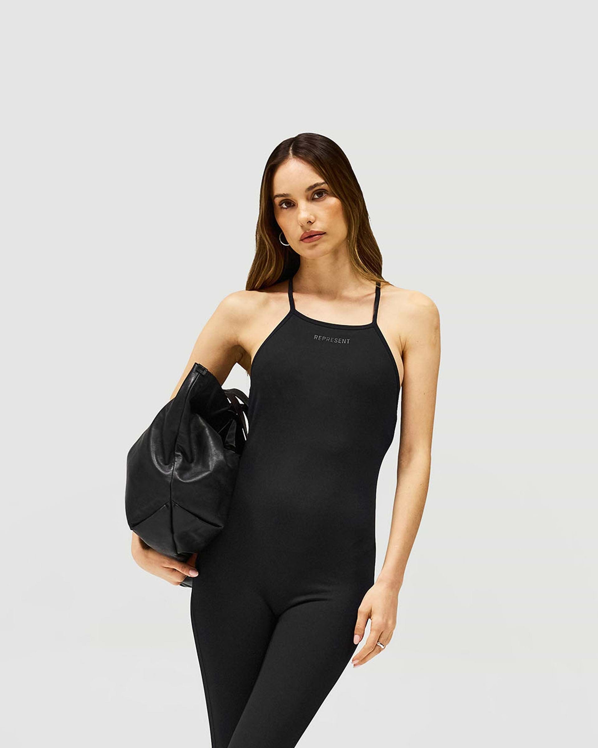 Owners Club Unitard - Jet Black