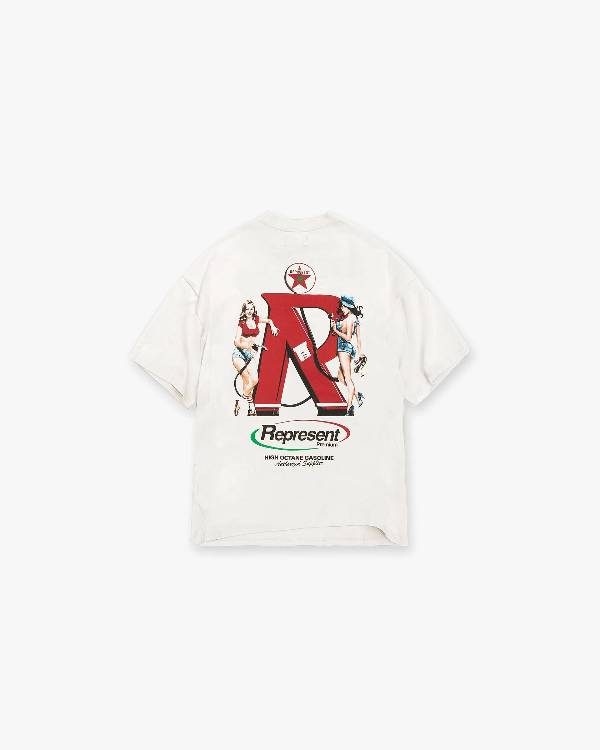 Represent Premium T-Shirt - Flat White