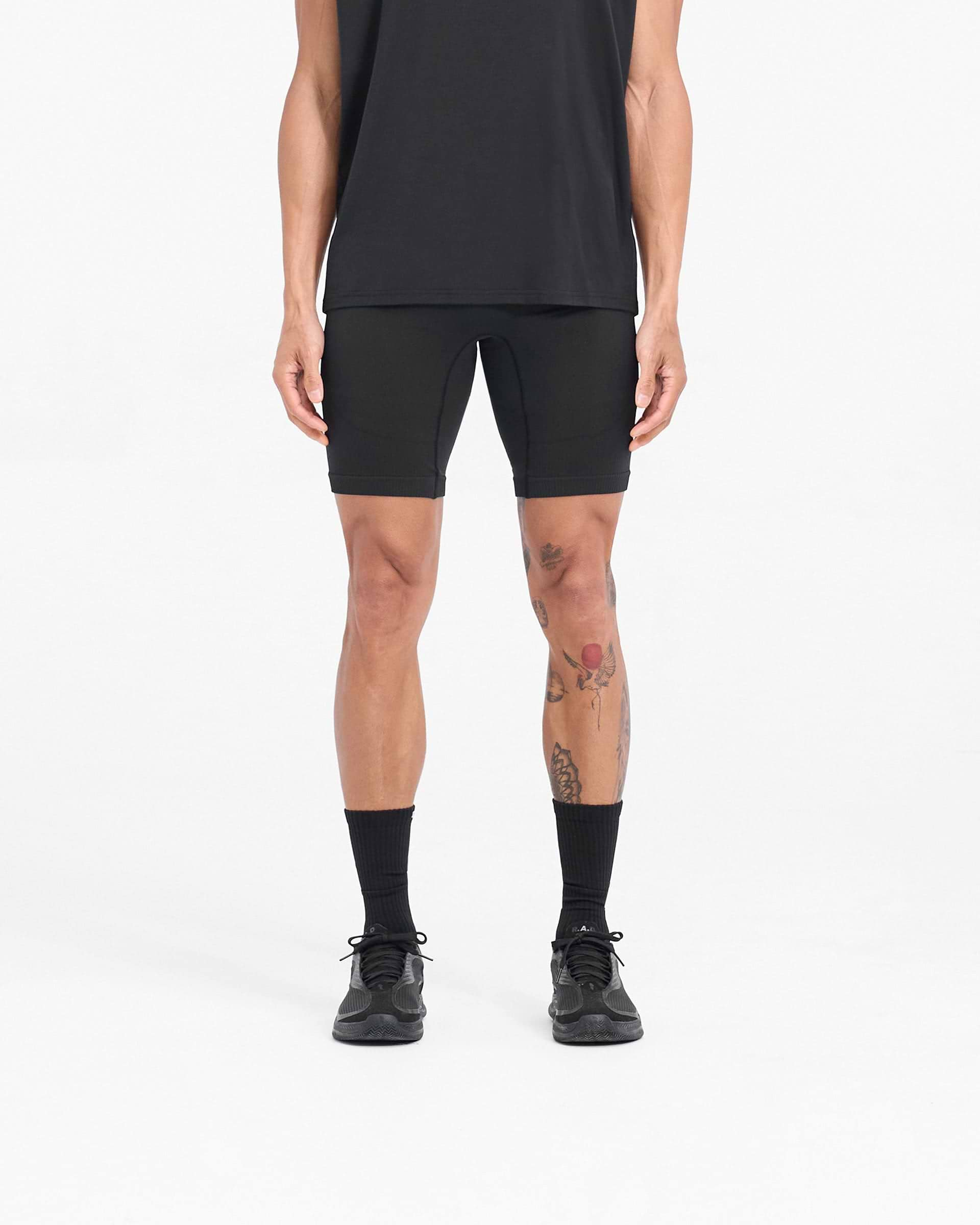 247 DNA Seamless Shorts - Black