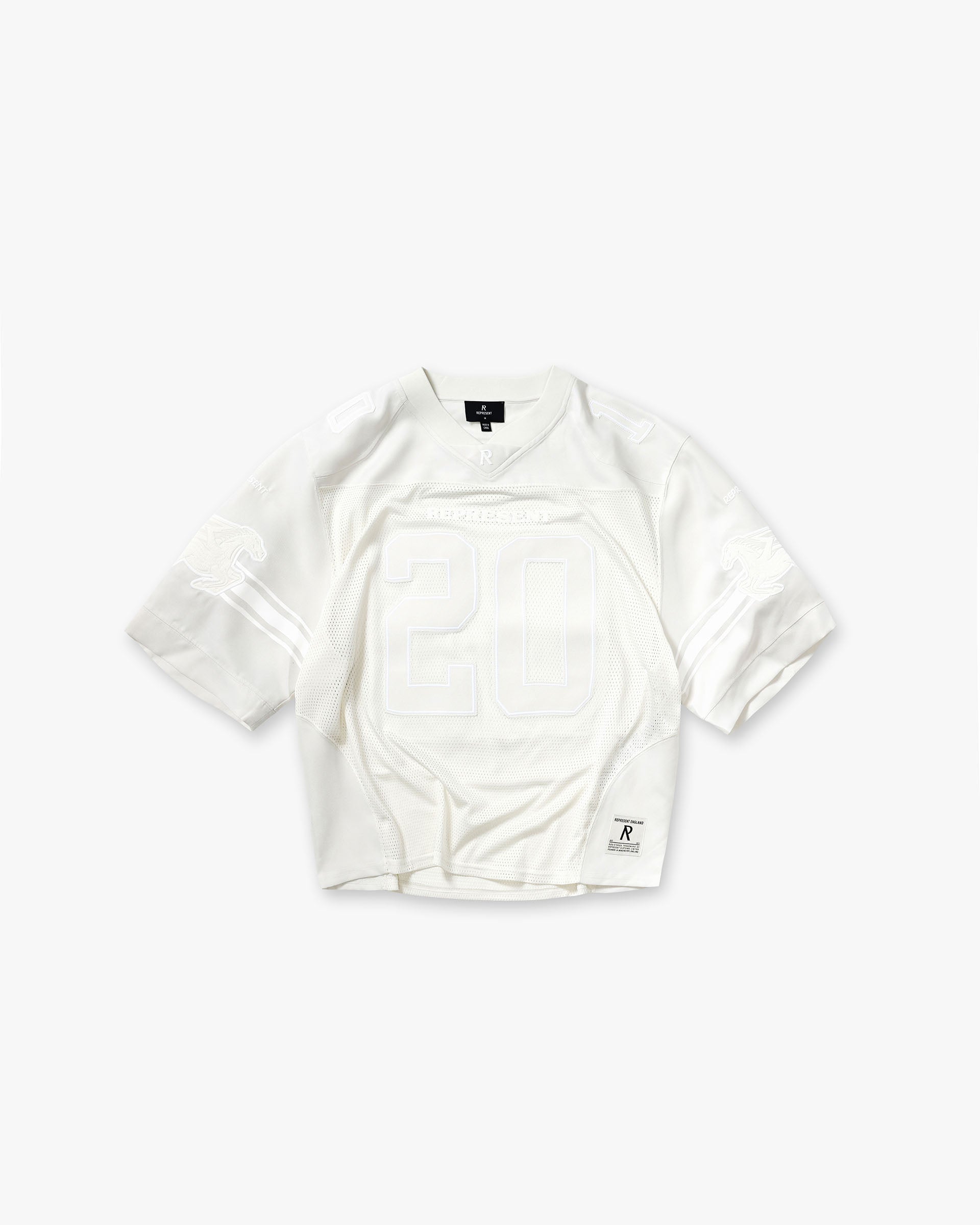 American Football Jersey - Chalk