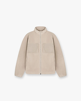 247 Polar Panelled Fleece - Pebble