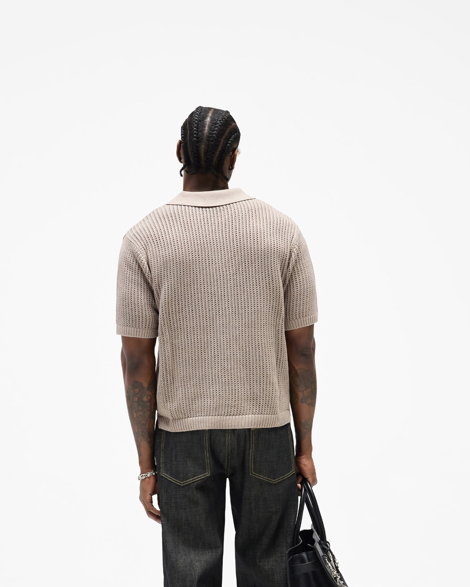 Beverly Knit Polo - Vintage Khaki