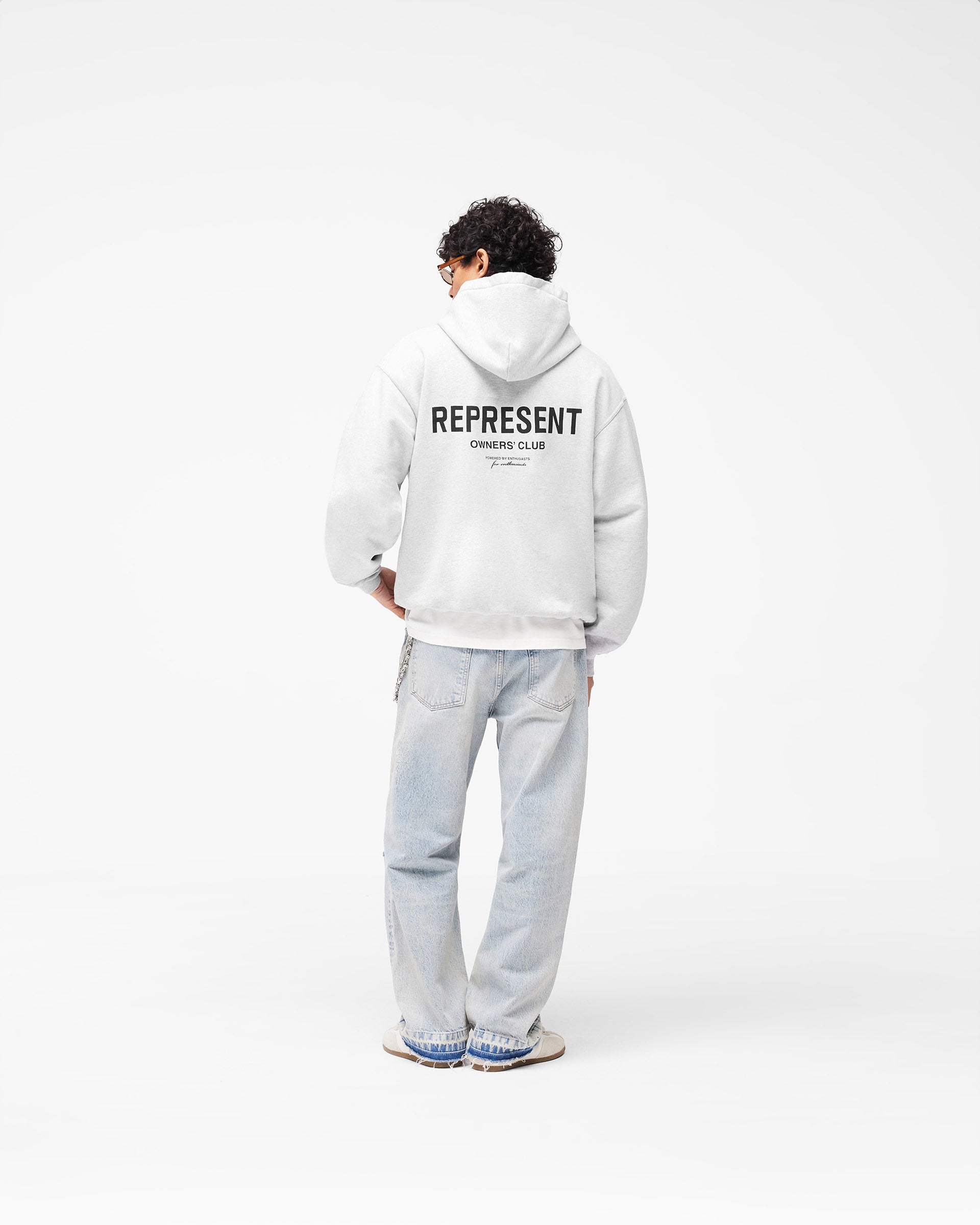 Represent Owners Club Hoodie - Ash Grey