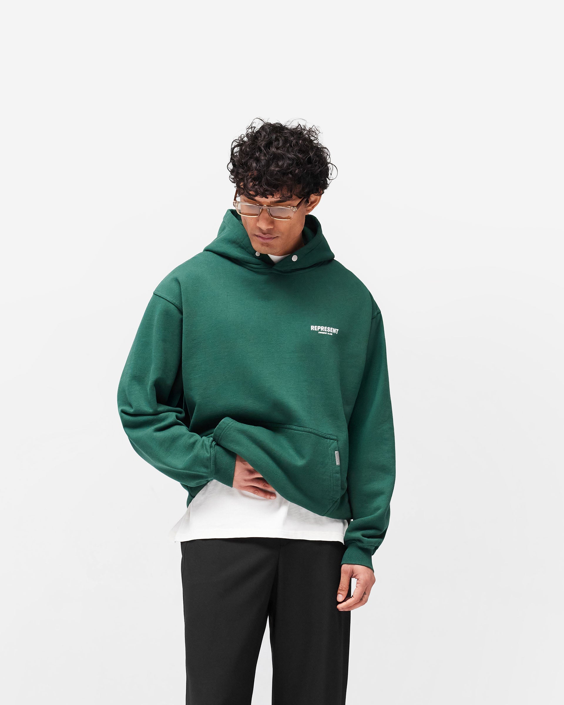 Represent Owners Club Hoodie - Racing Green