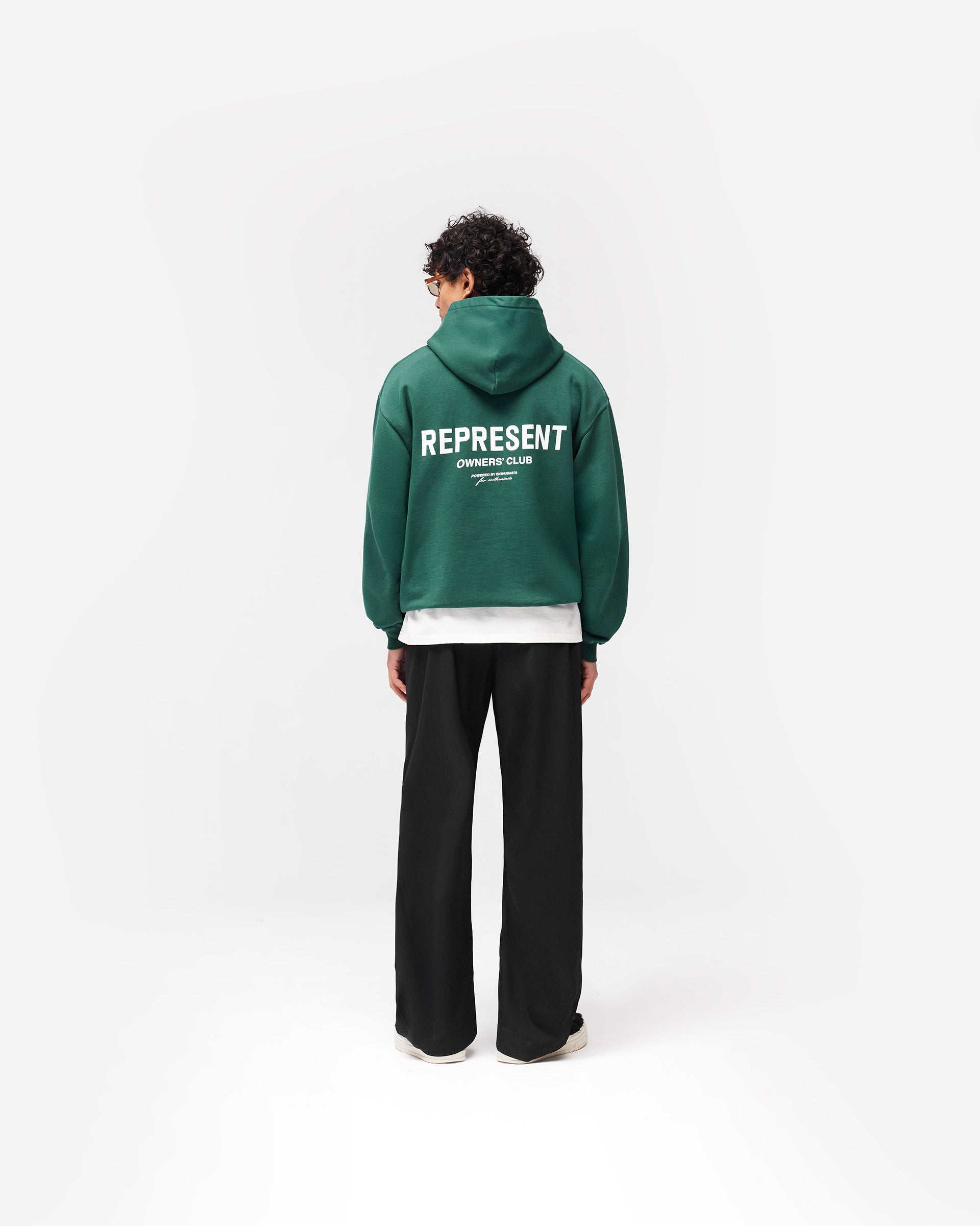 Represent Owners Club Hoodie - Racing Green