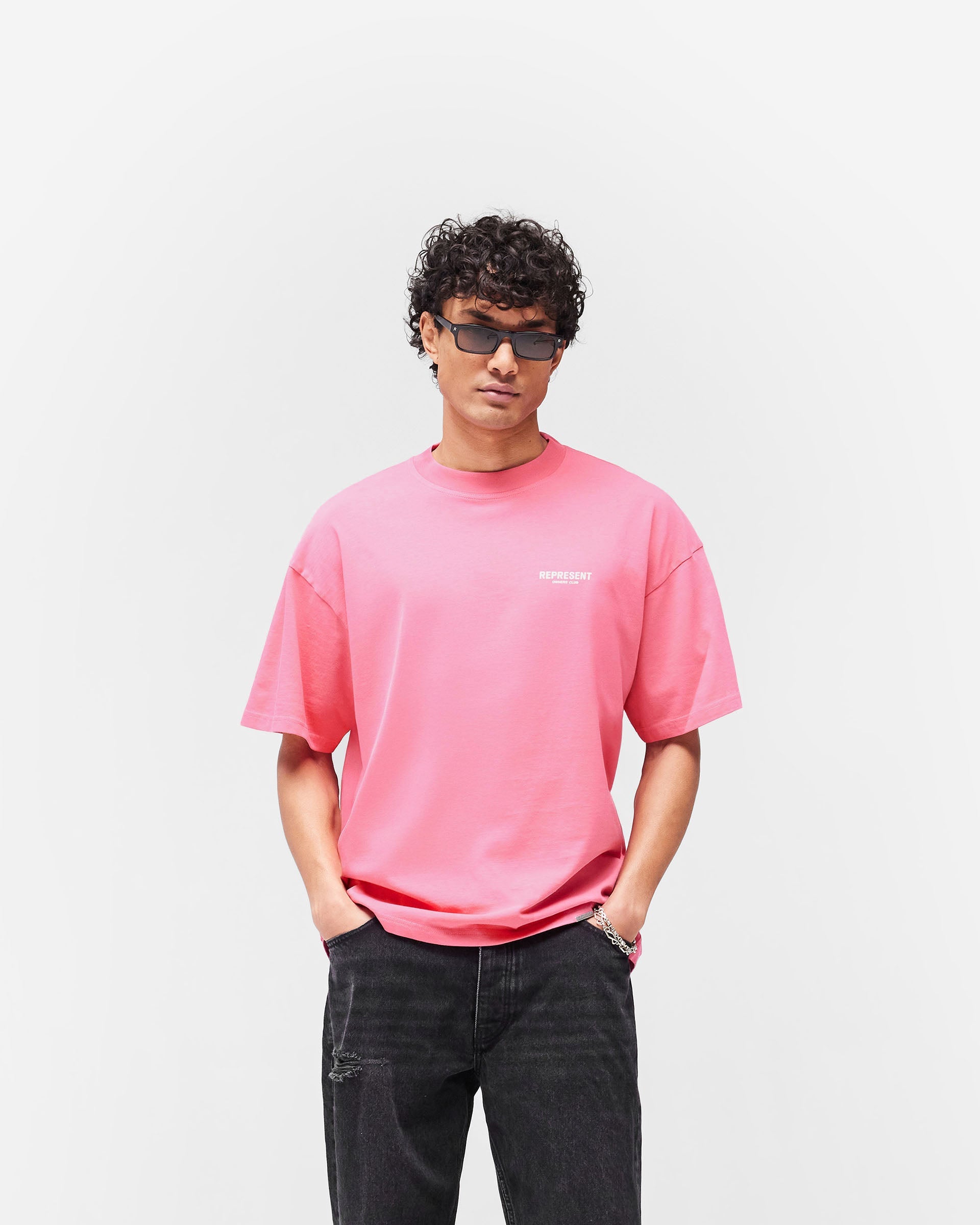 Represent Owners Club T-Shirt - Bubblegum Pink