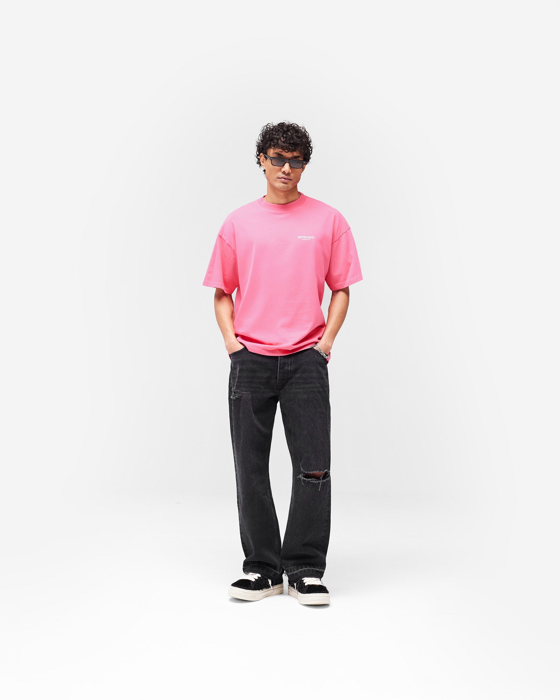 Represent Owners Club T-Shirt - Bubblegum Pink