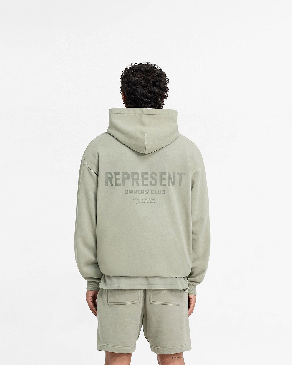 Represent Owners Club Hoodie - Pastel Green