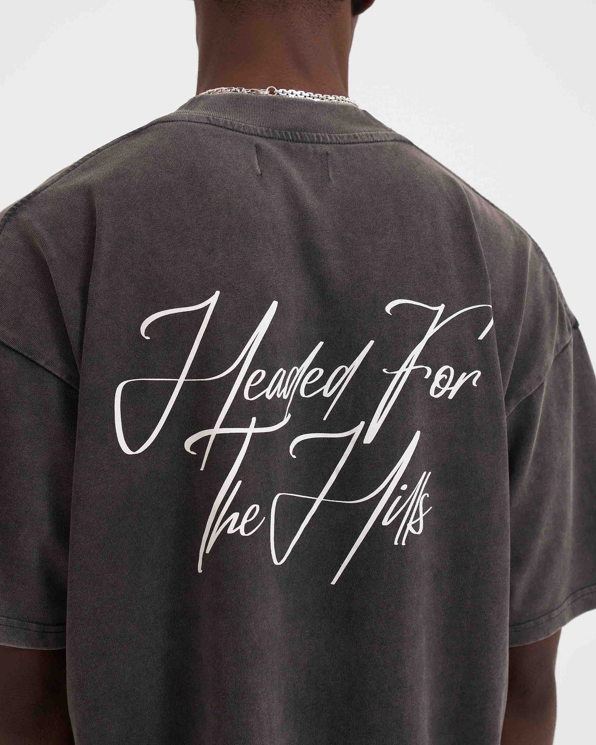 The Hills T-Shirt - Vintage Grey