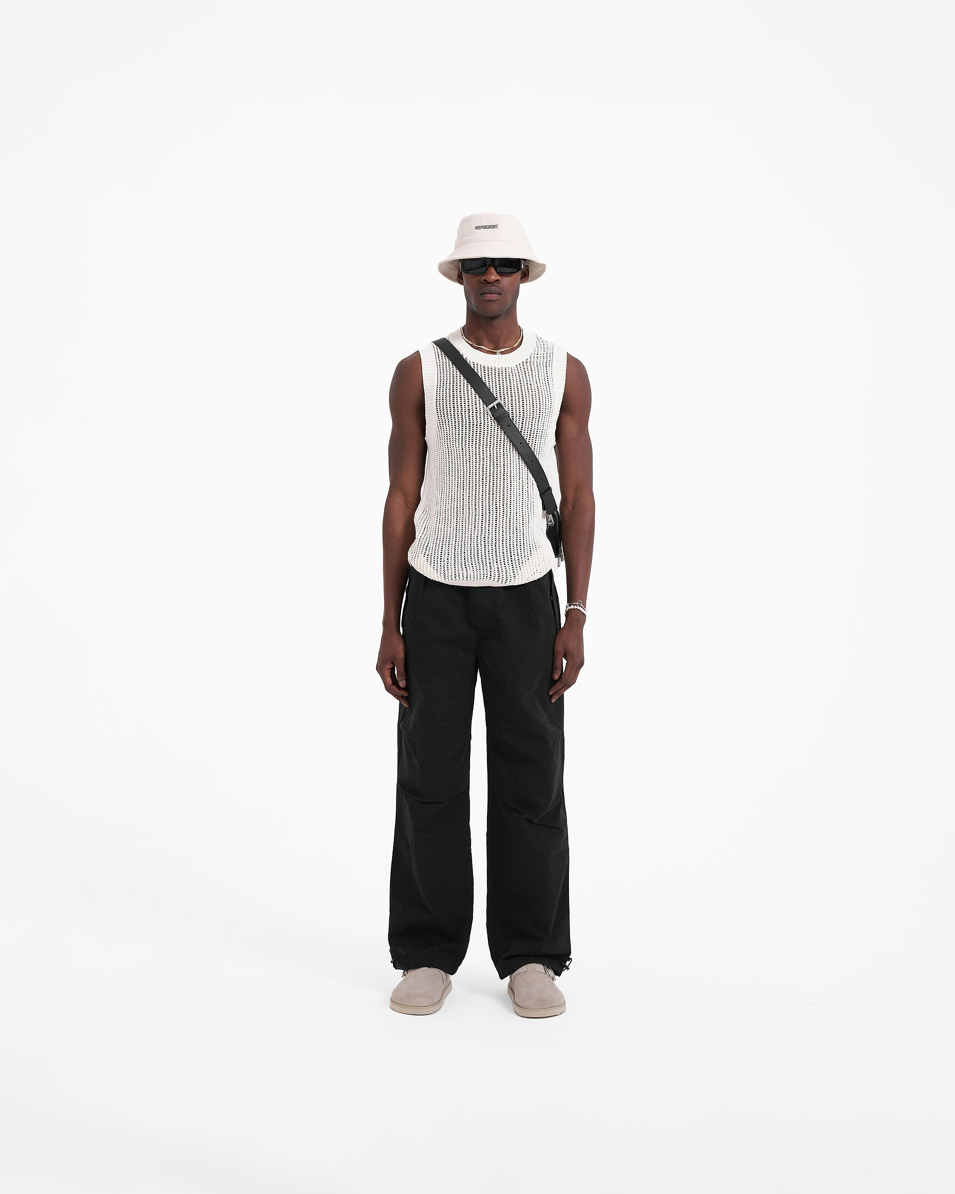 Knitted Tank - Cream