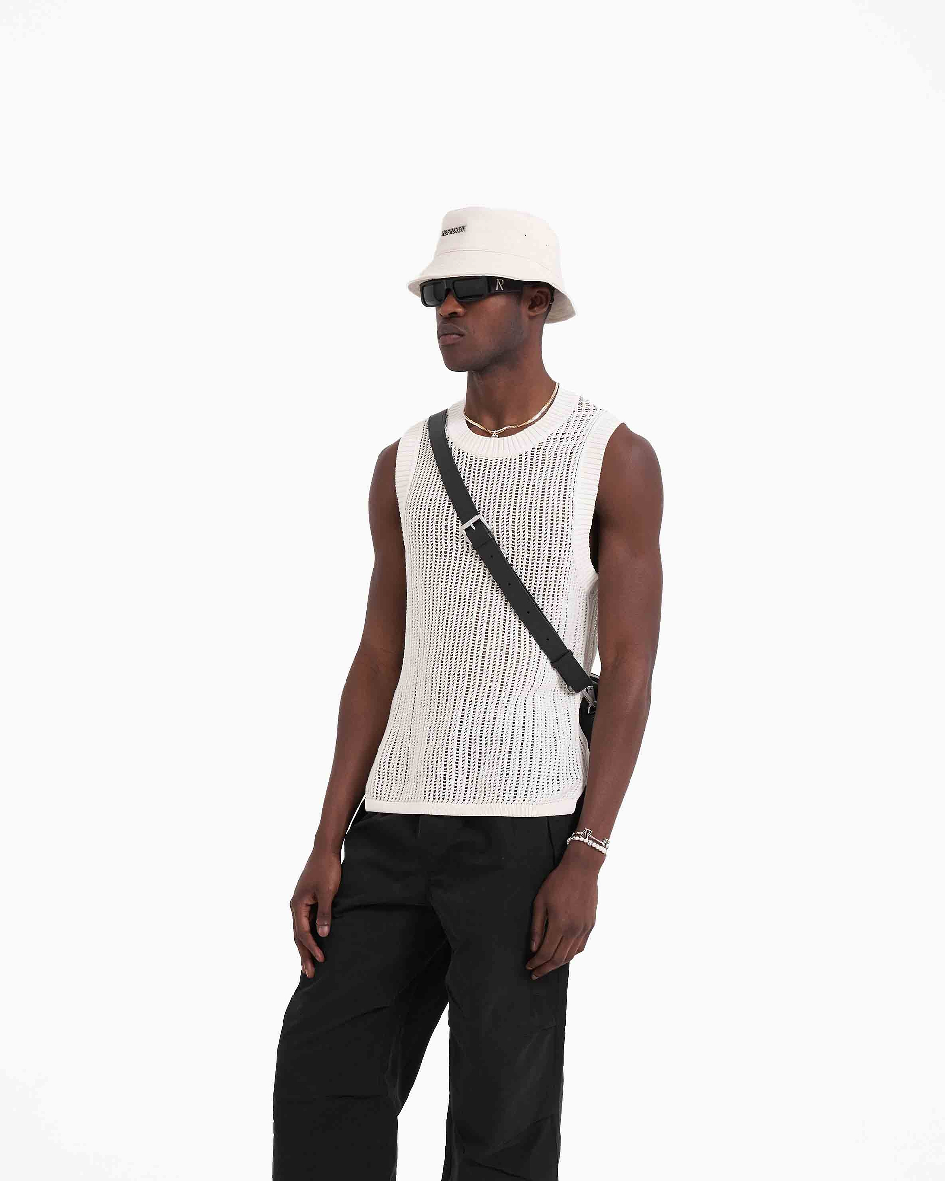 Knitted Tank - Cream