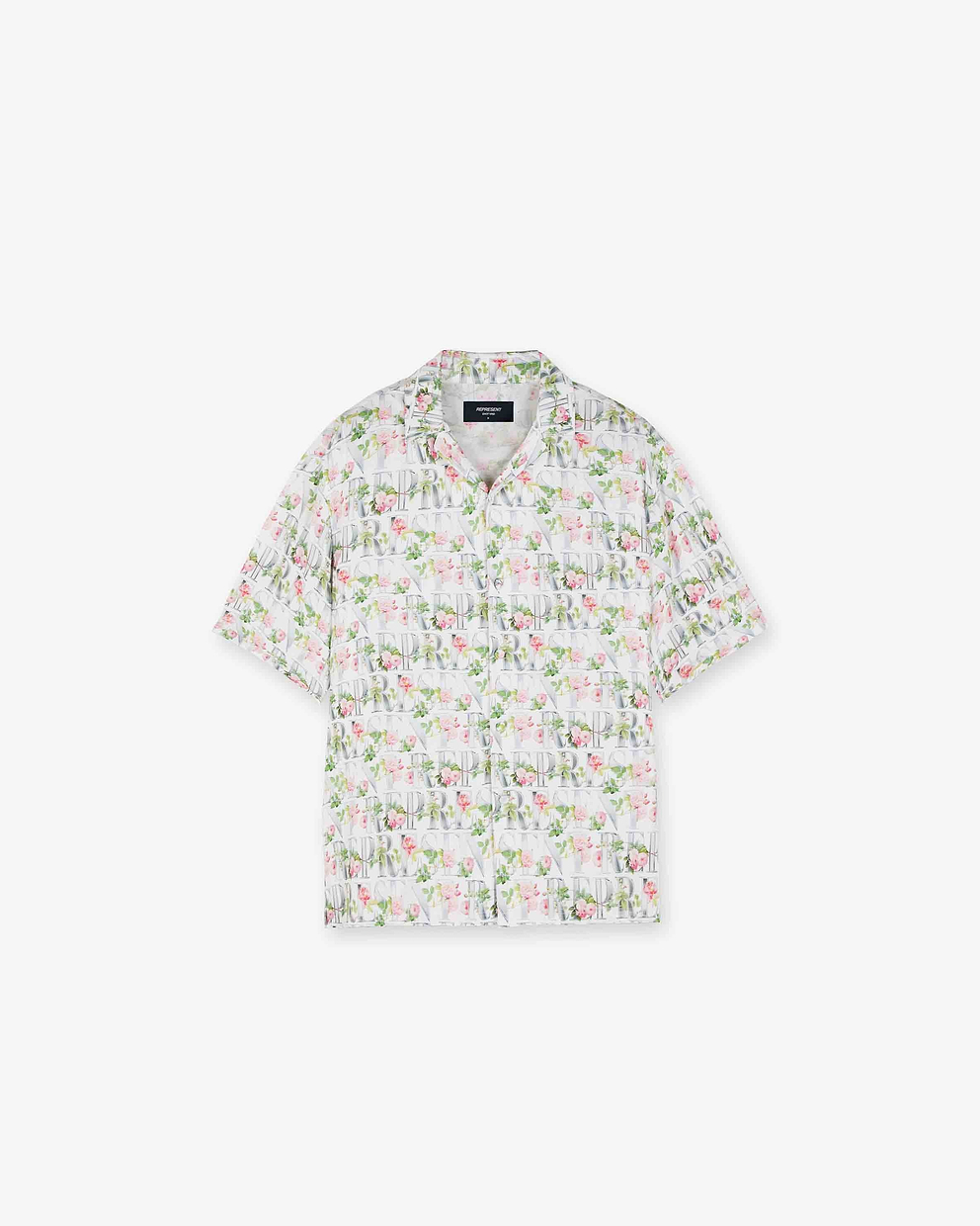 Floral Represent Shirt - Flat White