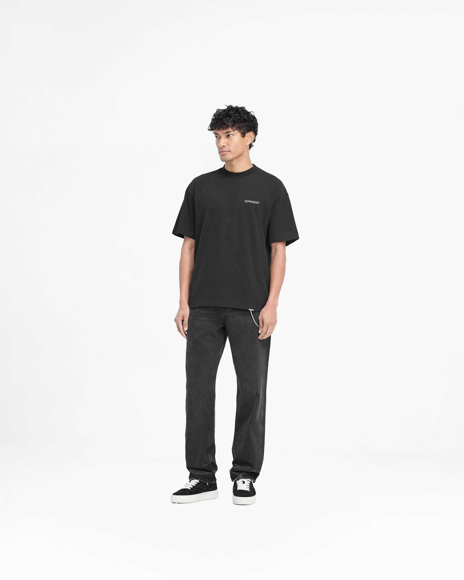 Block Logo T-Shirt - Jet Black