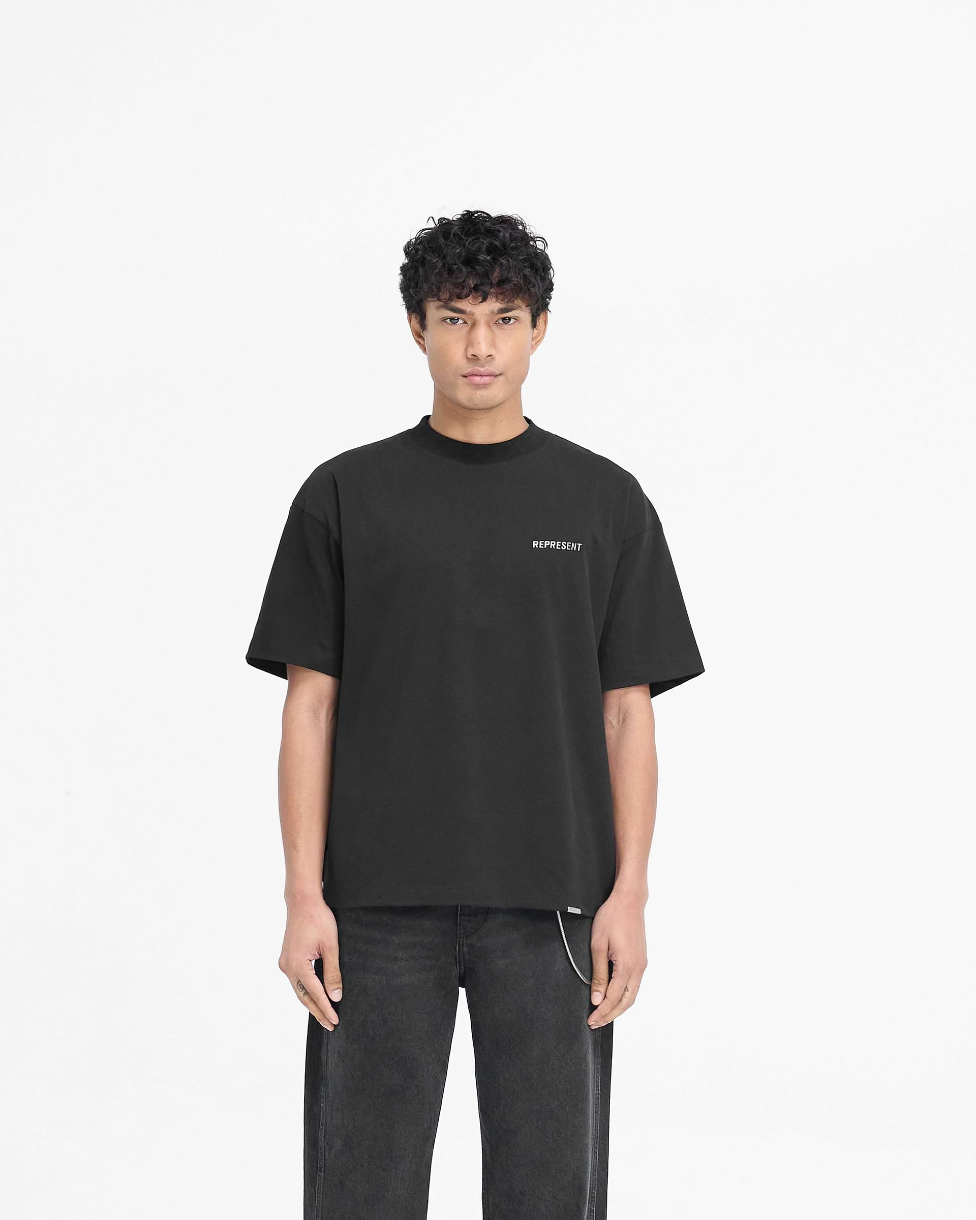 Block Logo T-Shirt - Jet Black