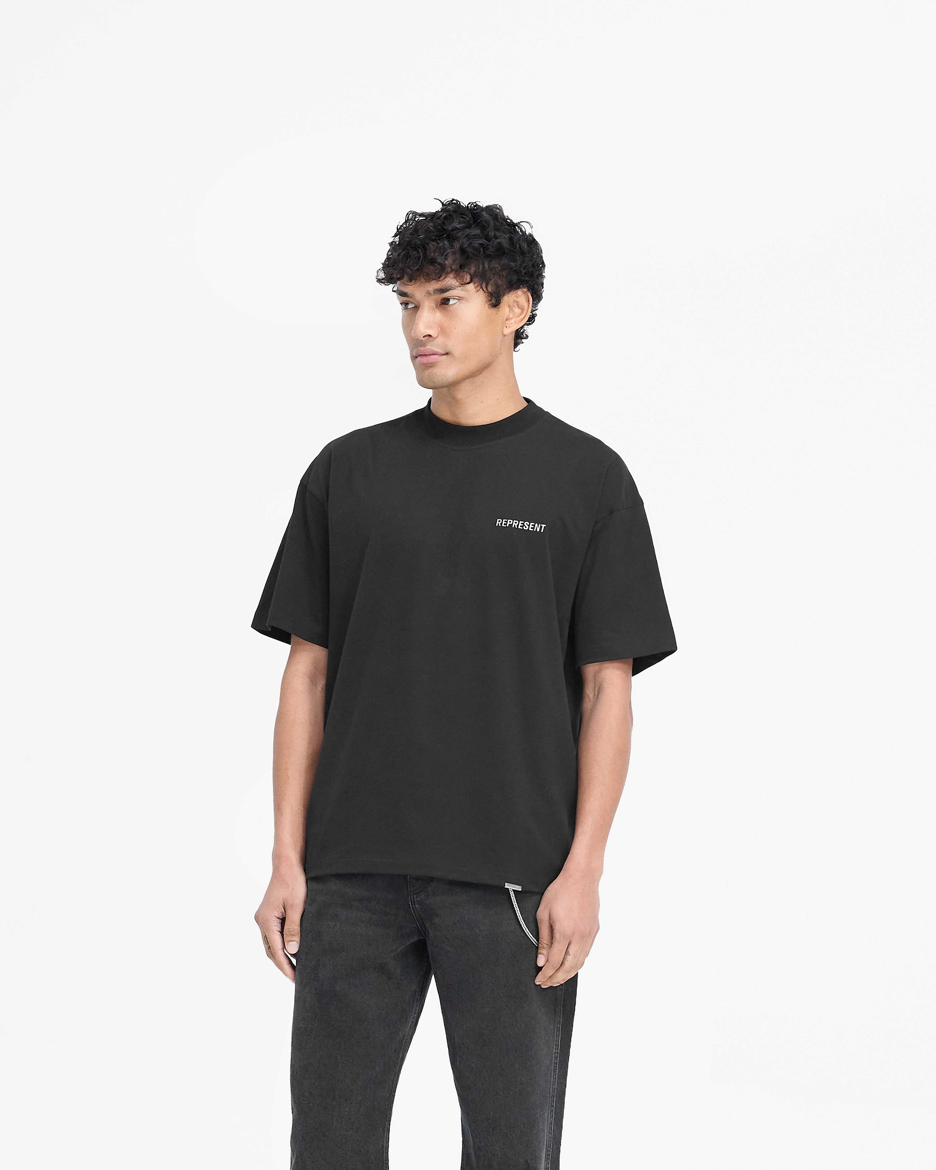 Block Logo T-Shirt - Jet Black