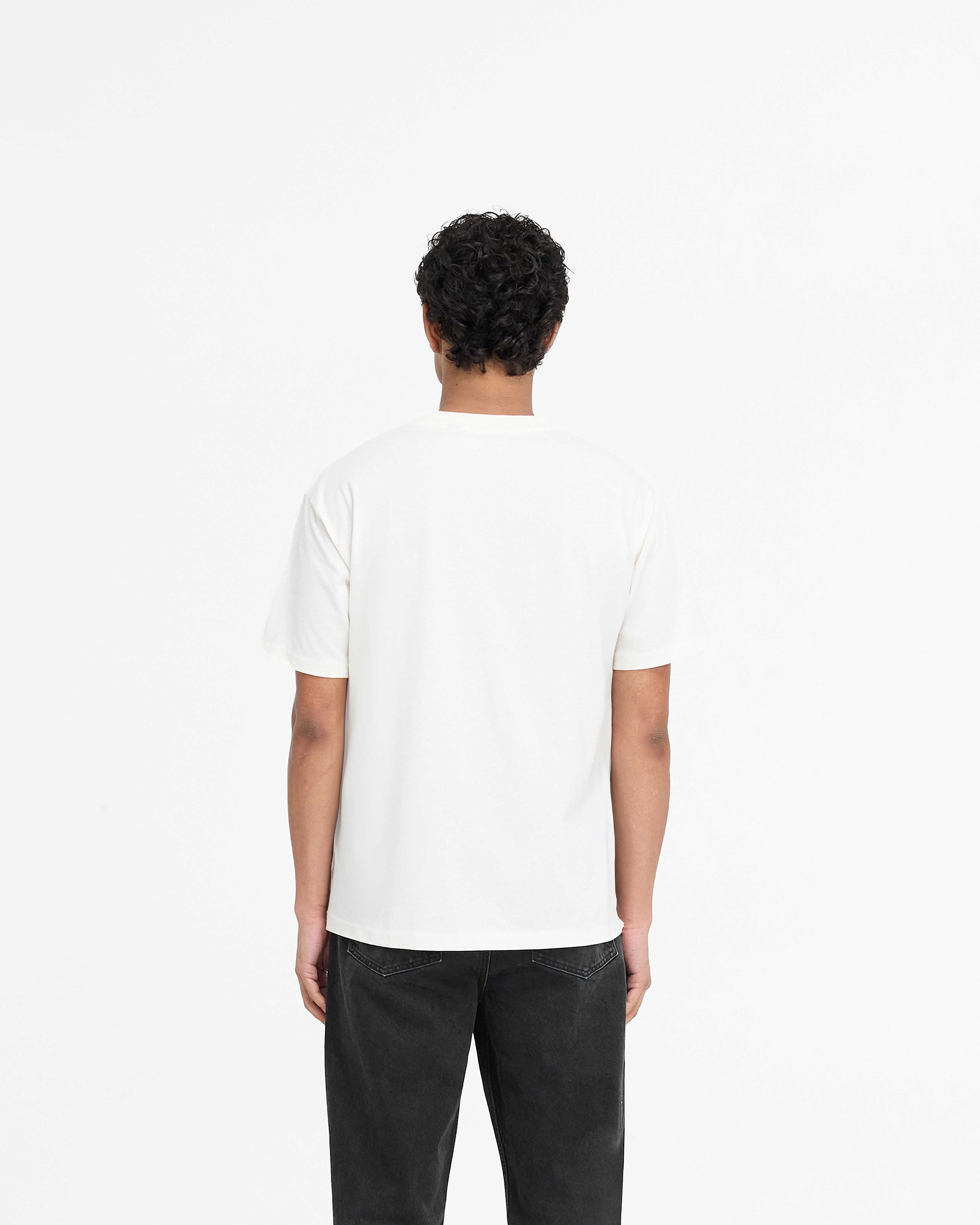 Script Logo T-Shirt - Flat White